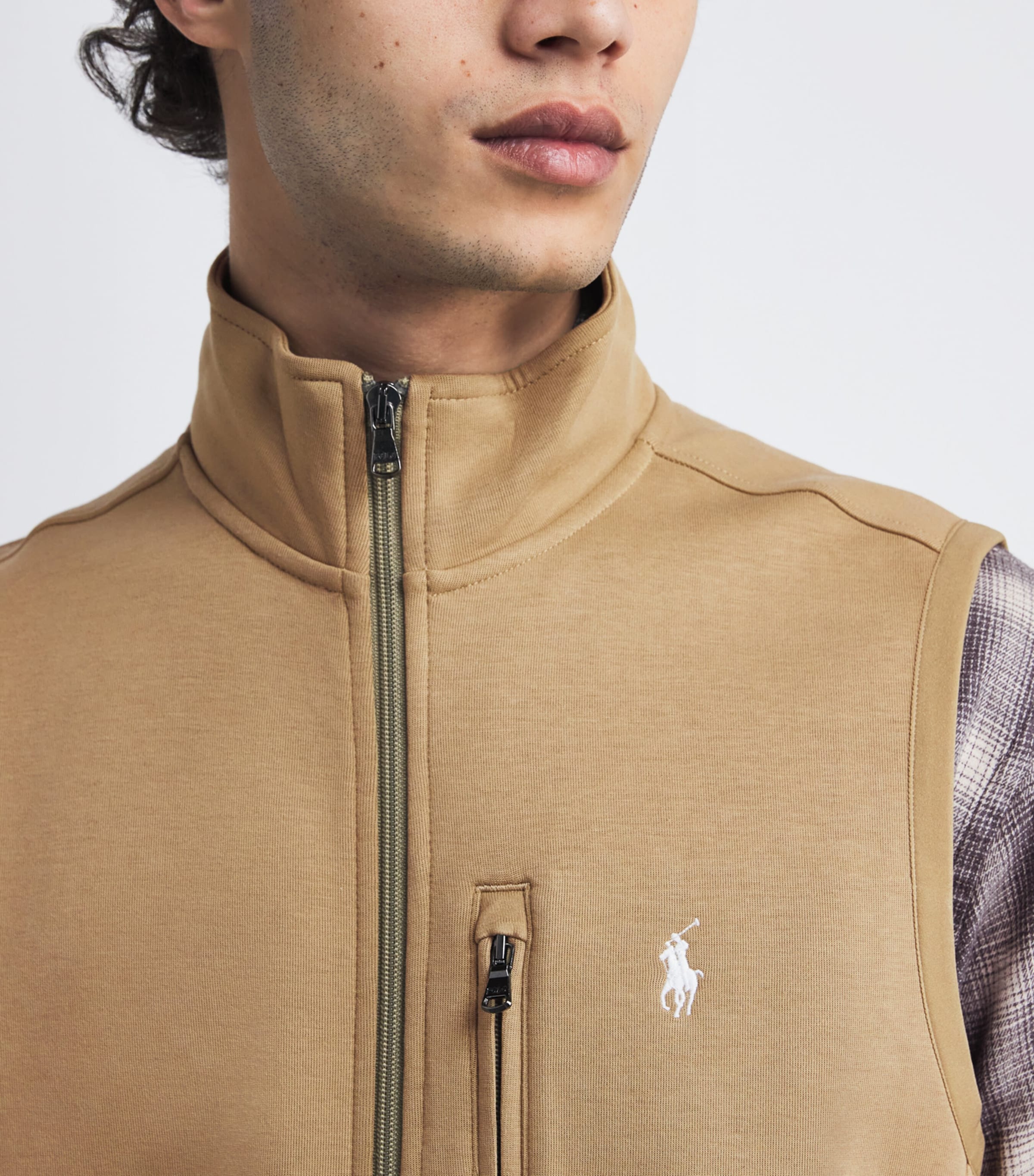 Cotton-Blend Gilet DESERT TAN/C1730 Image 6