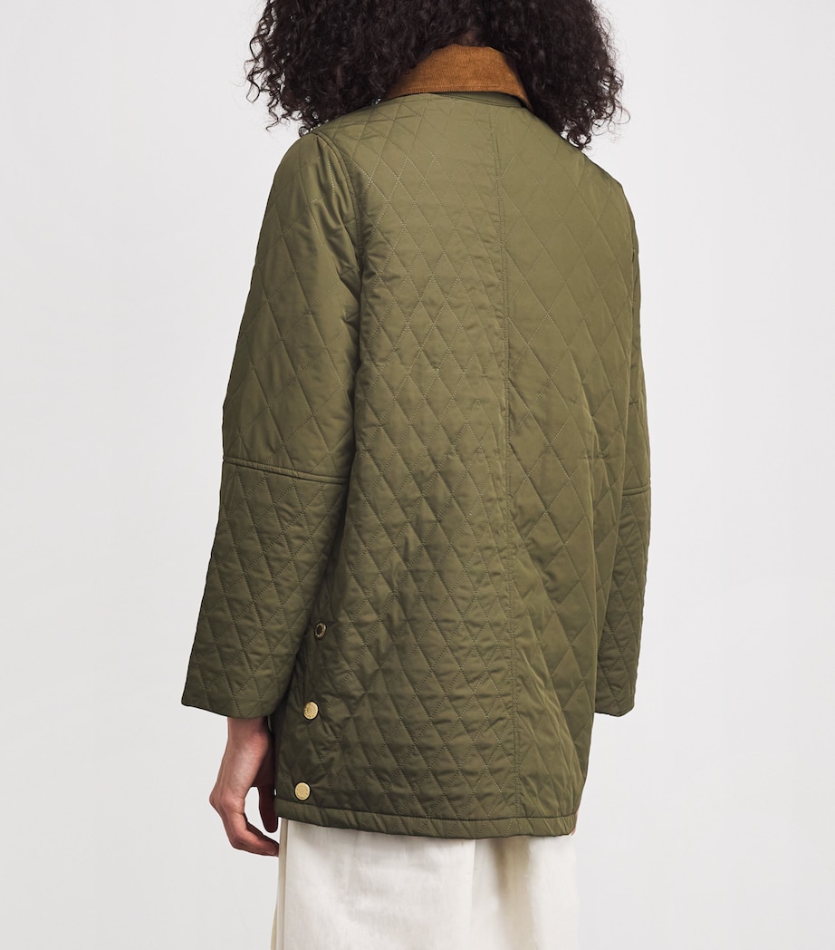 Quilted Goldmire Jacket IVY GREEN/ANCIENT Image 4