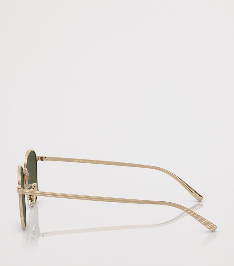 Oliver Peoples Titanium Rynn Square Sunglasses Image 3