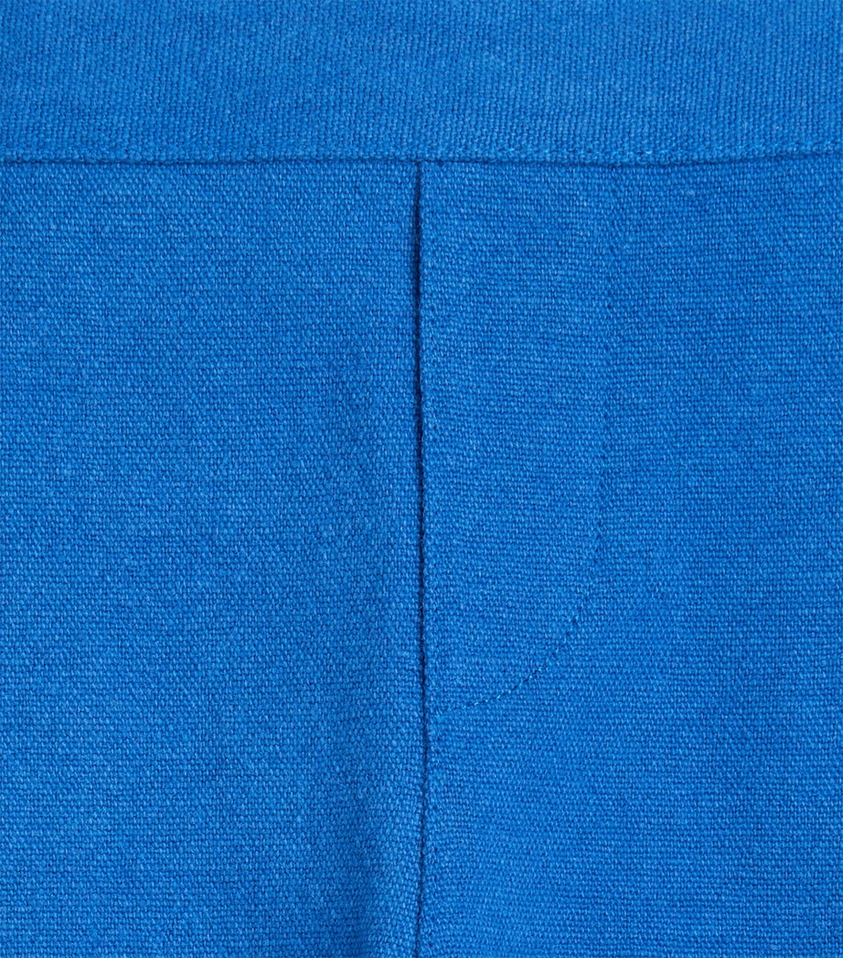 Tartine et Chocolat Cotton-Linen Chinos (3 Months-4 Years) Bleu Electrique Image 2
