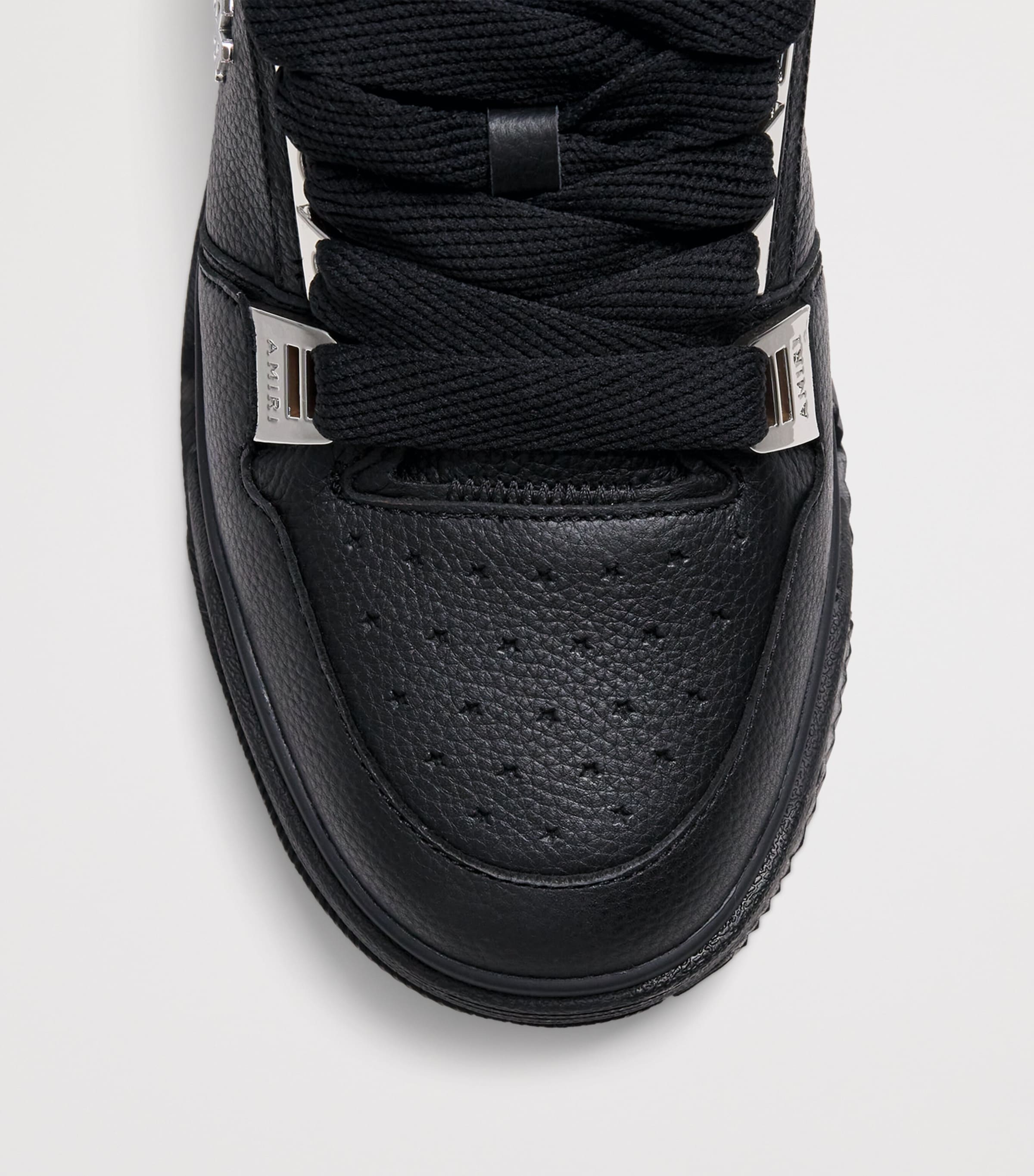 AMIRI Black Leather MA-1 Sneakers | Harrods US