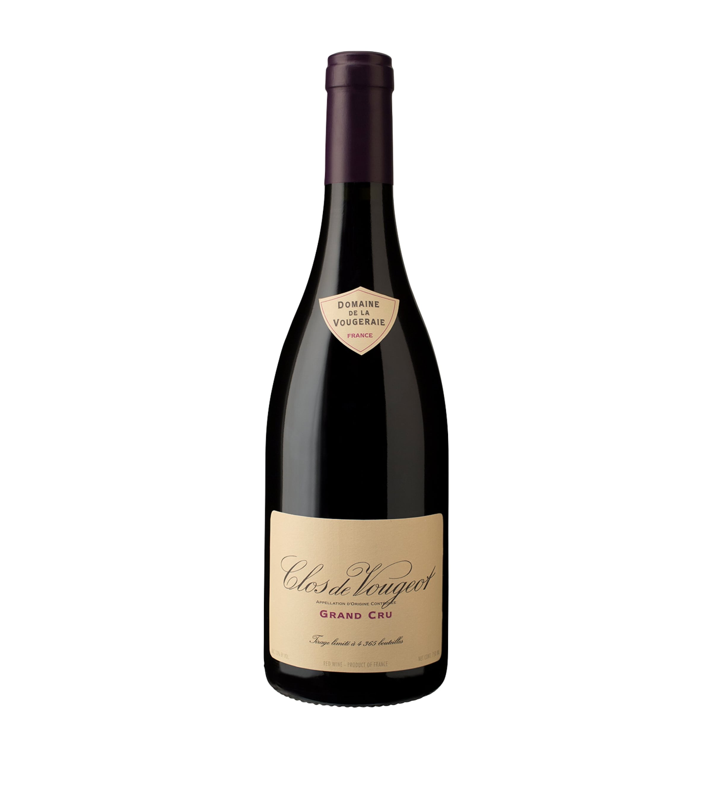 Vougeraie Domaine de la Vougeraie Clos de Vougeot Grand Cru 2022 (75cl) - Burgundy, France Image 1