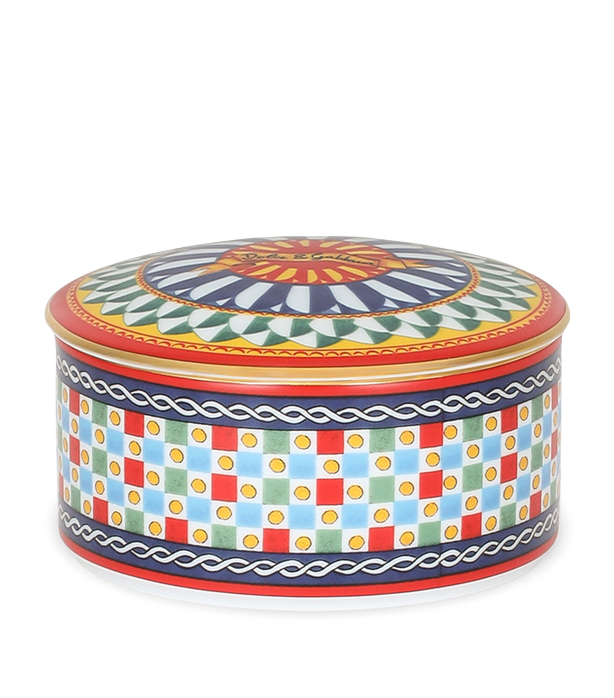 Dolce&Gabbana Casa Porcelain Carretto Trinket Box Carretto Image 2