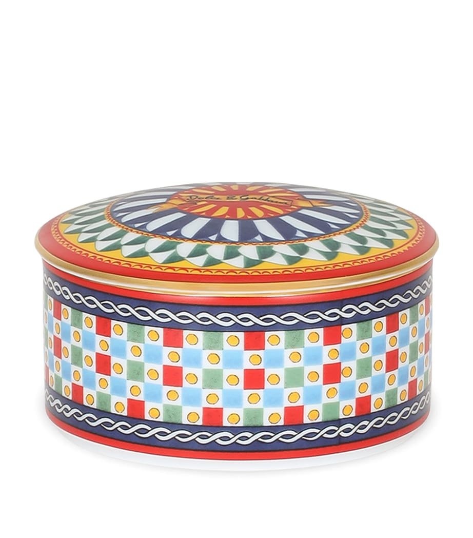 Porcelain Carretto Trinket Box UC036-CARRETTO Image 2
