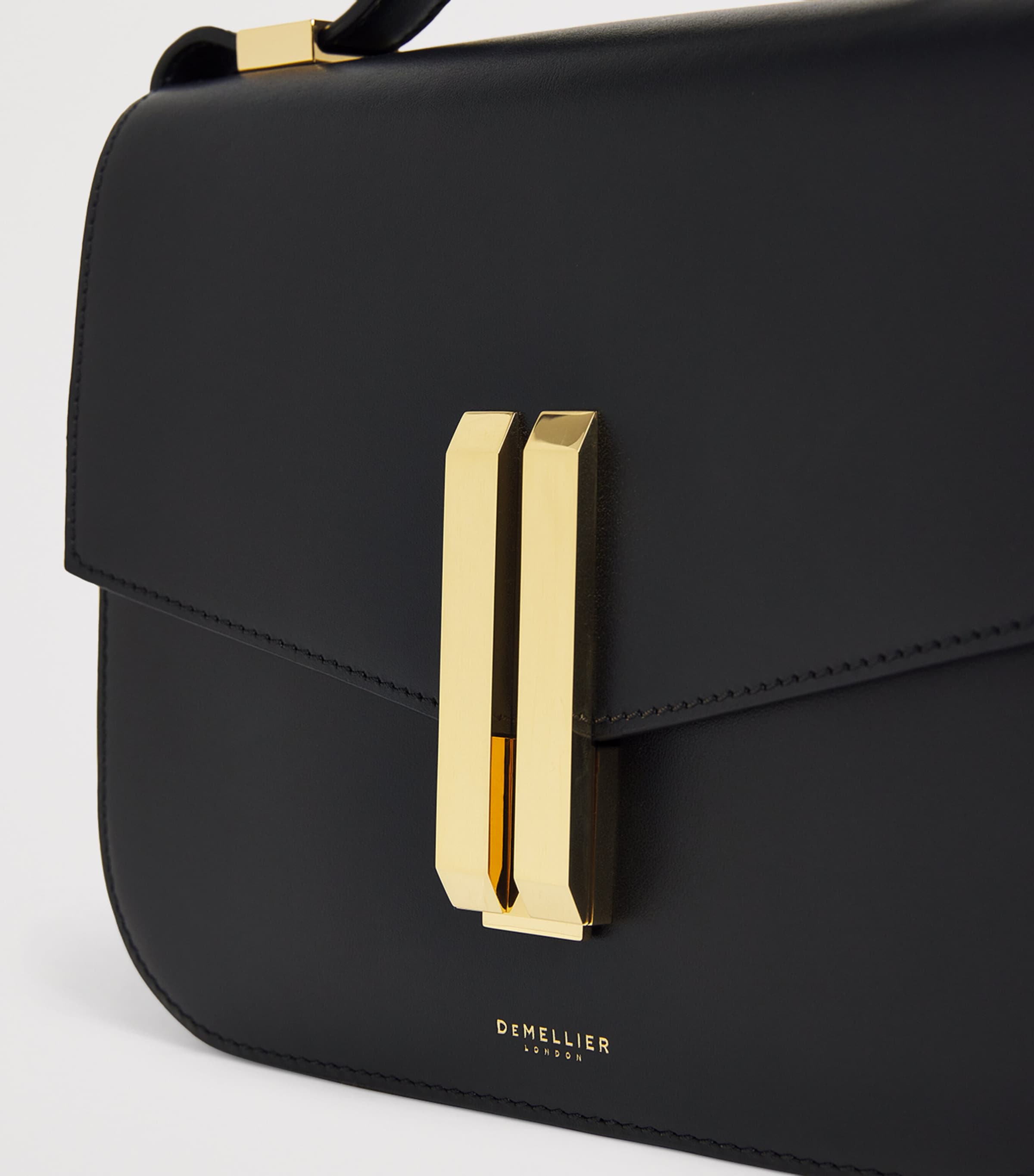 Leather Vancouver Cross-Body Bag BLACK Image 4