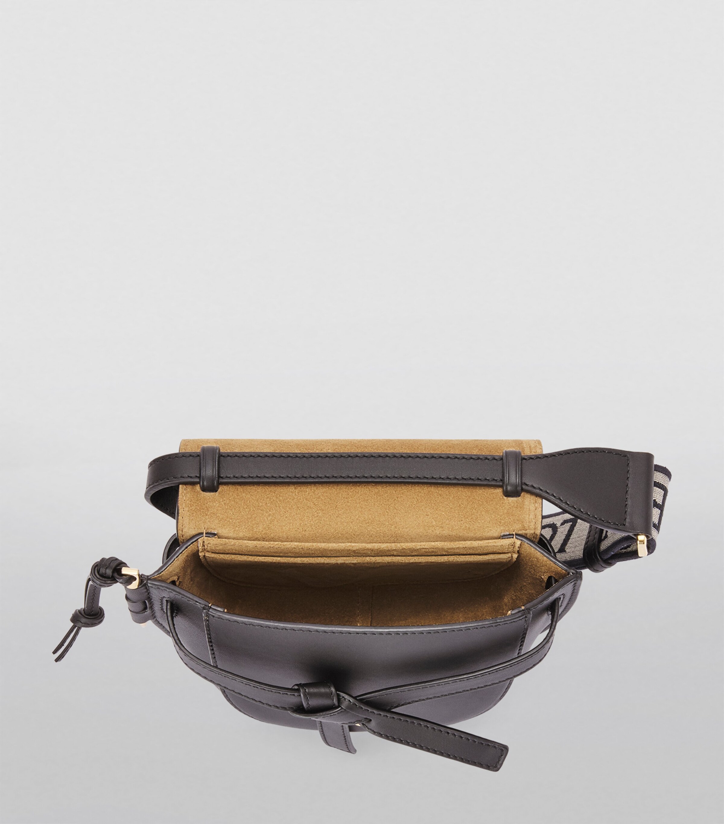 LOEWE Mini Gate Dual Bag Black Image 4