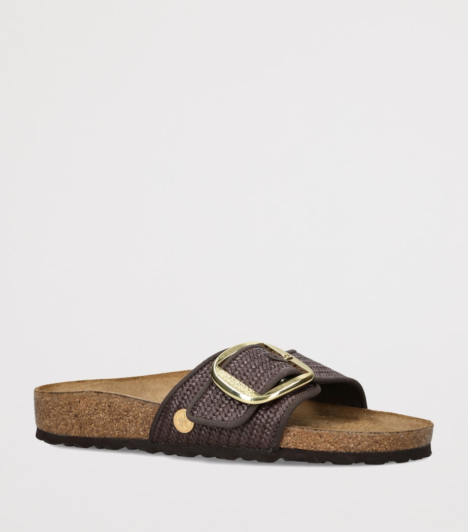 Birkenstock Woven Madrid Big Buckle Sandals (Narrow Fit) Brown Image 3