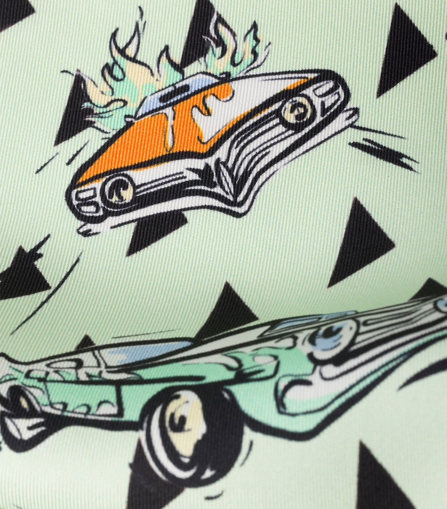 Prada Silk Twill Printed Scarf Image 2