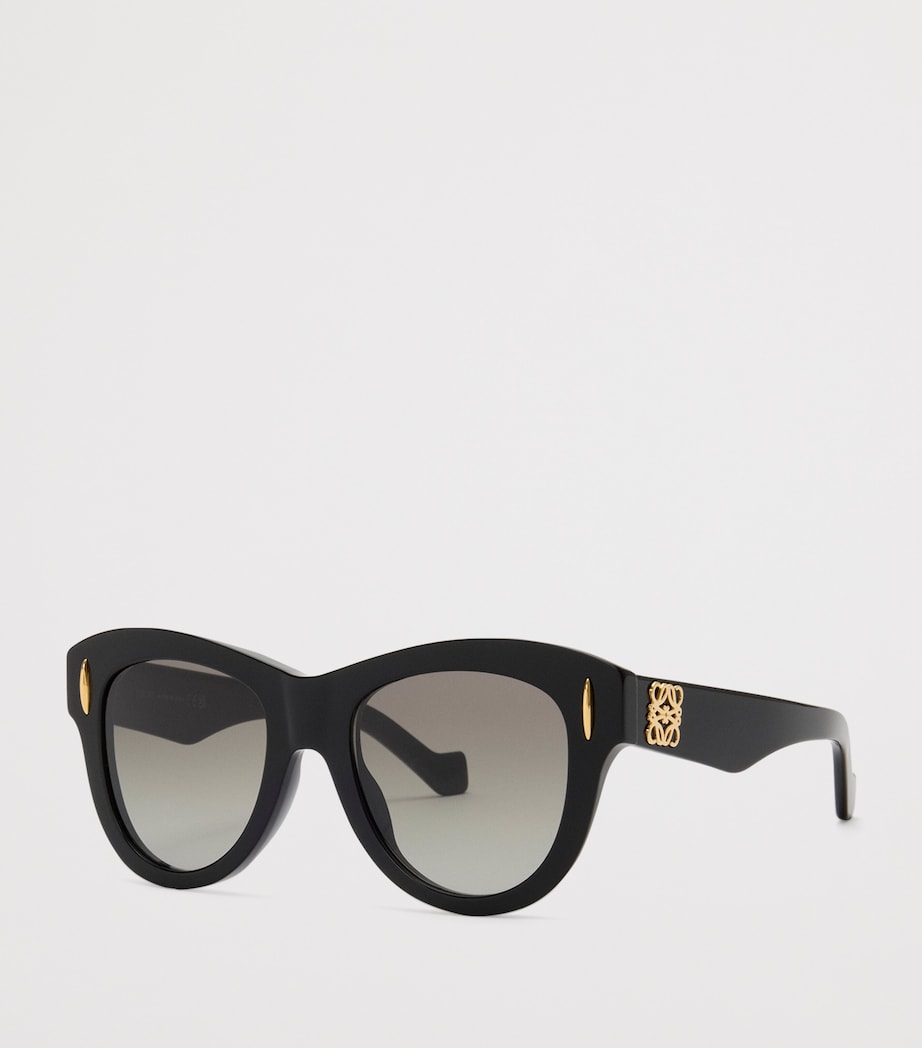 Vintage Screen Sunglasses BLACK Image 2