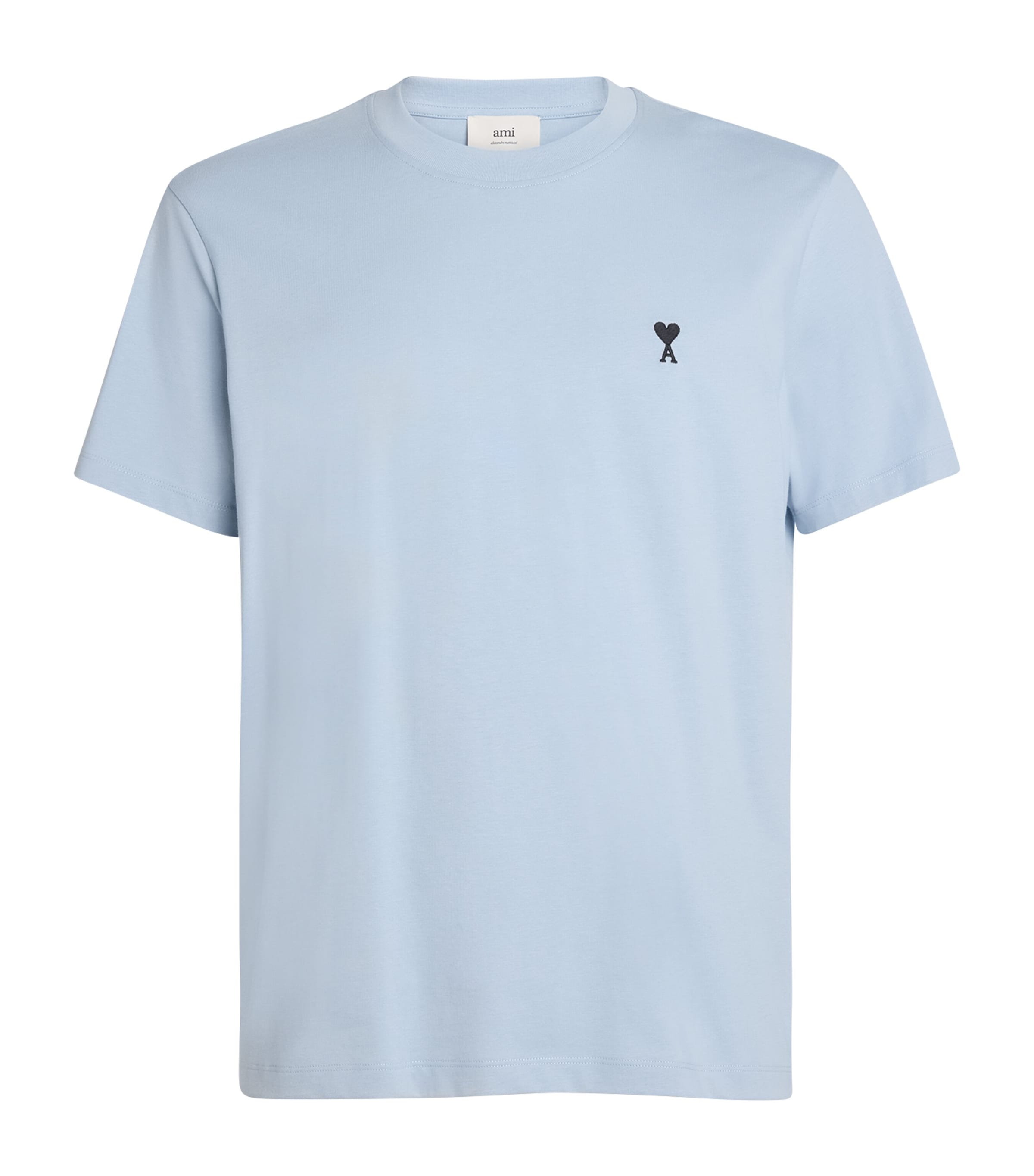 AMI PARIS 水色Tシャツ Ami Paris Ami De Coeur Tonal Boxy Fit T-Shirt Light Blue Men's