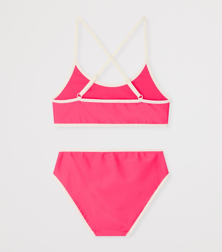 Cherry Bikini (10-14 Years) ROSE FLUO Image 2