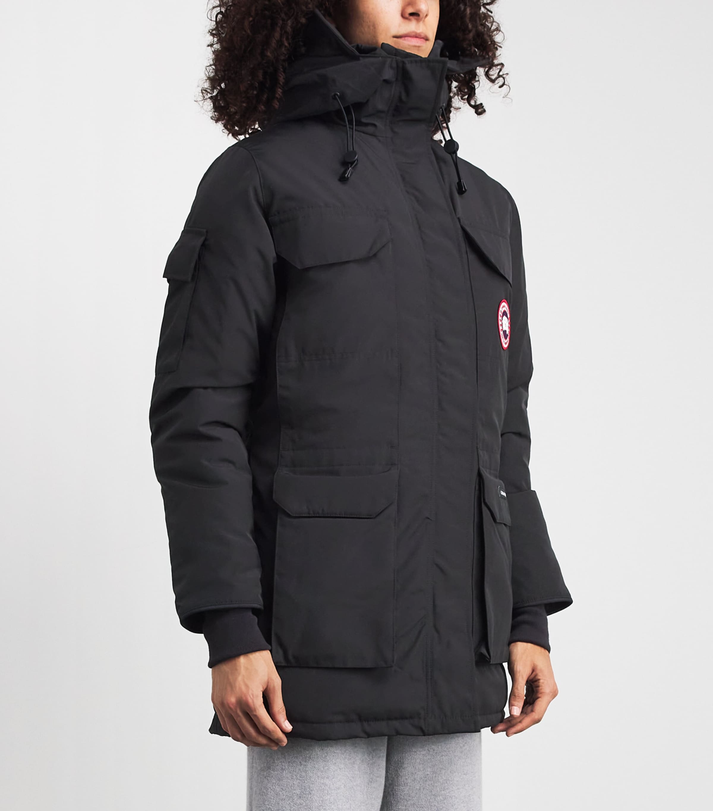 Canada Goose Womens Expedition Parka Black Image 4