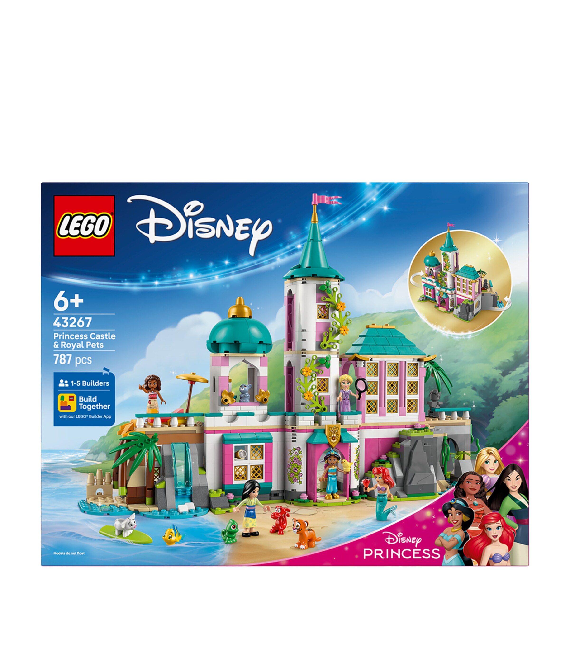 Disney Princess Castle & Royal Pets 43267 MULTI Image 3