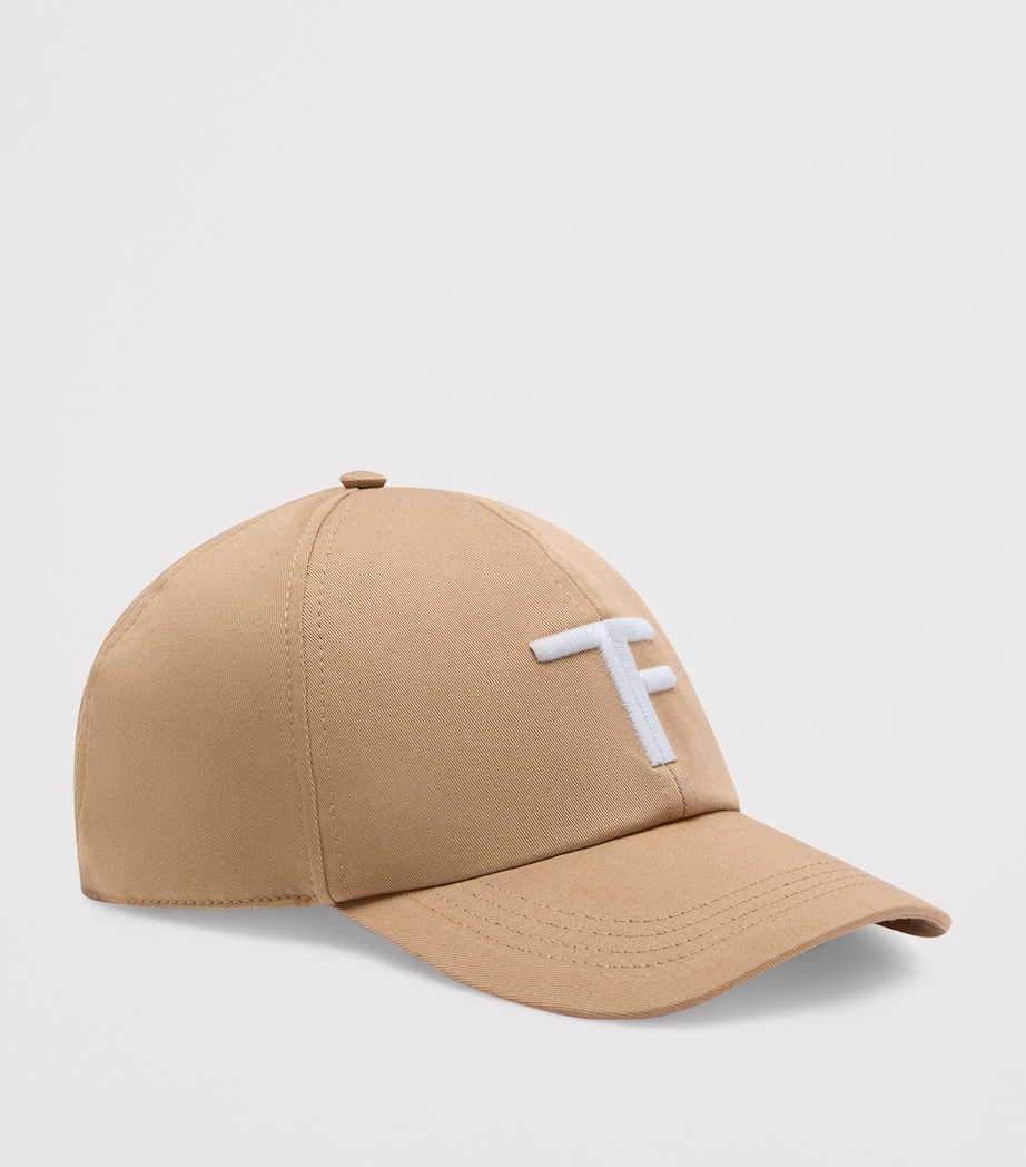 Twill Logo Baseball Cap 3BW09 Image 2