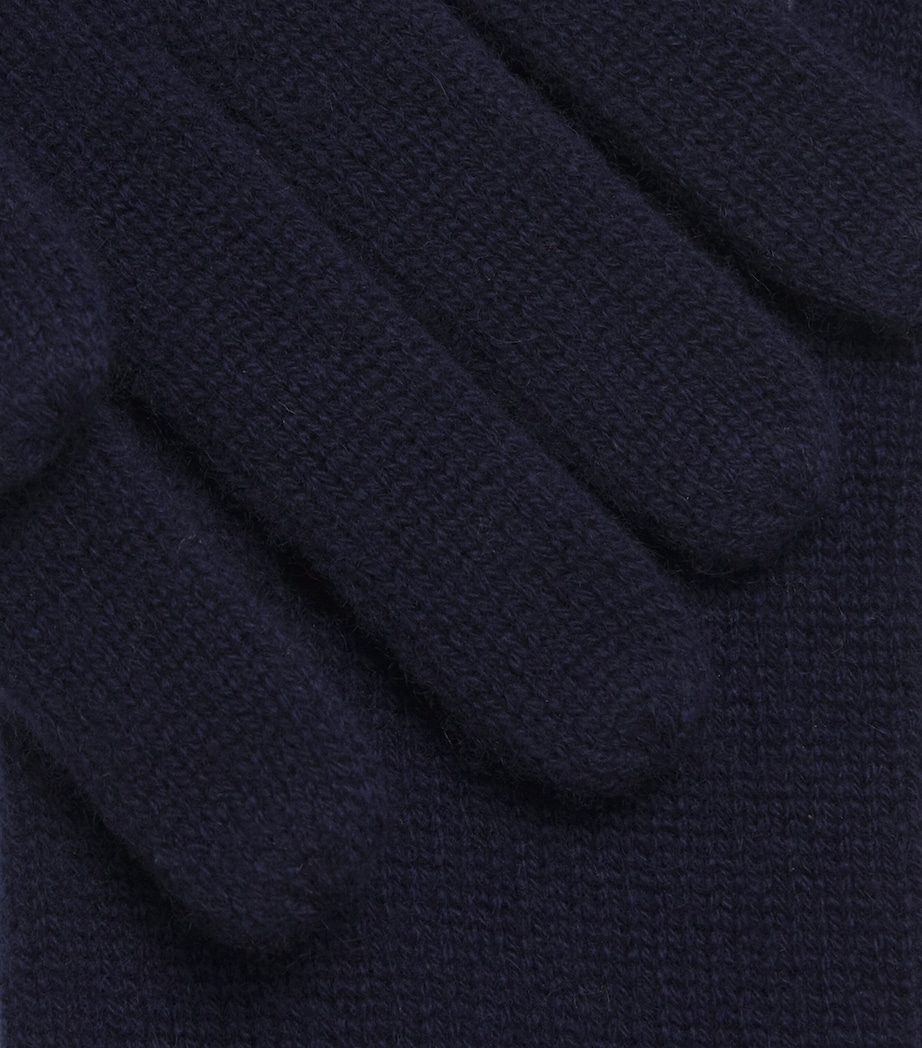 Harrods Womens Cashmere Gloves Cosmos Image 5