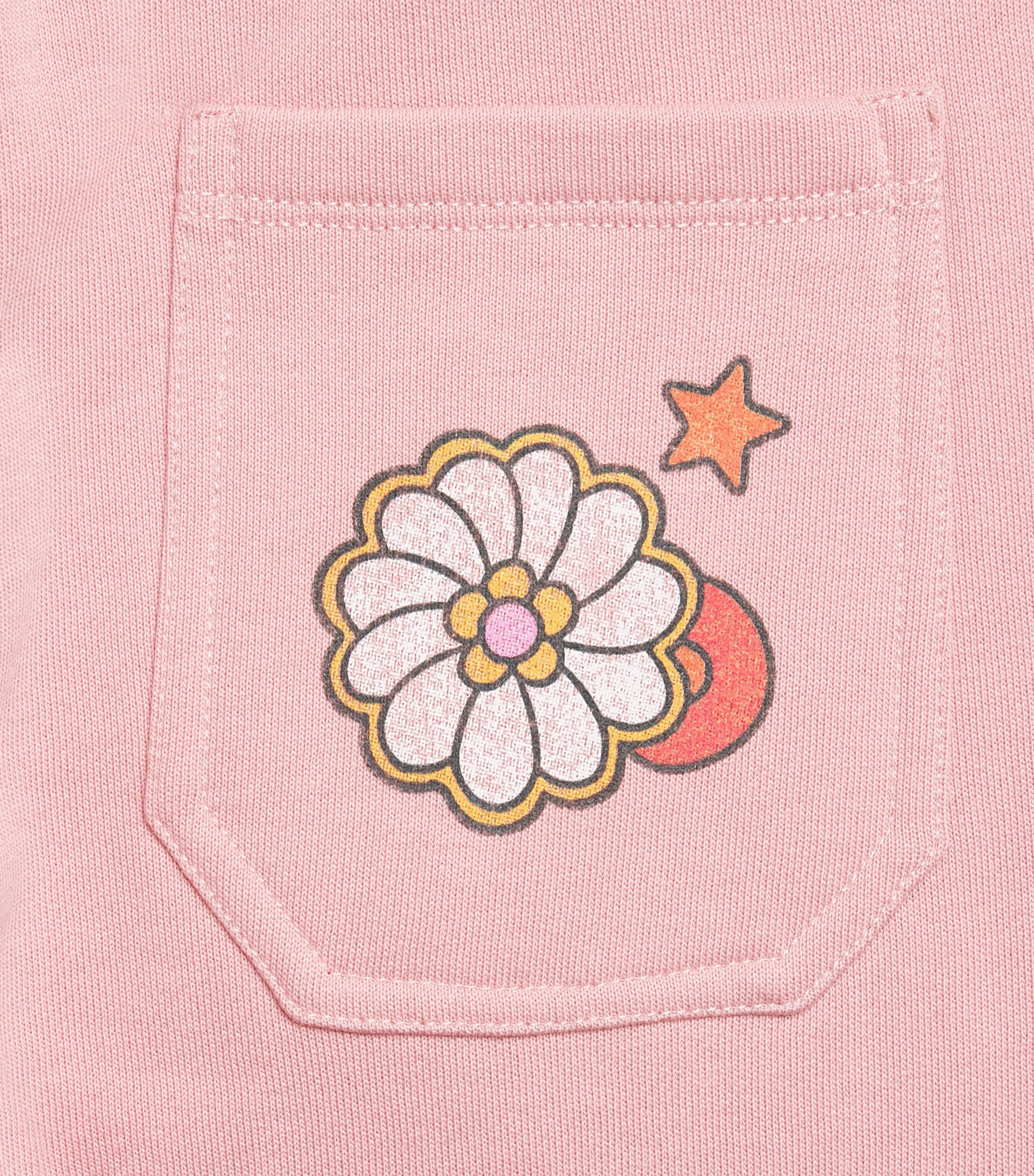 Stella McCartney Kids Cotton Daisy Sweatpants (3-14 Years) Pink Image 4