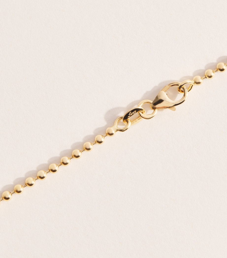 Anita Ko Yellow Gold and Sapphire Pendant Necklace Yellow Gold Image 6