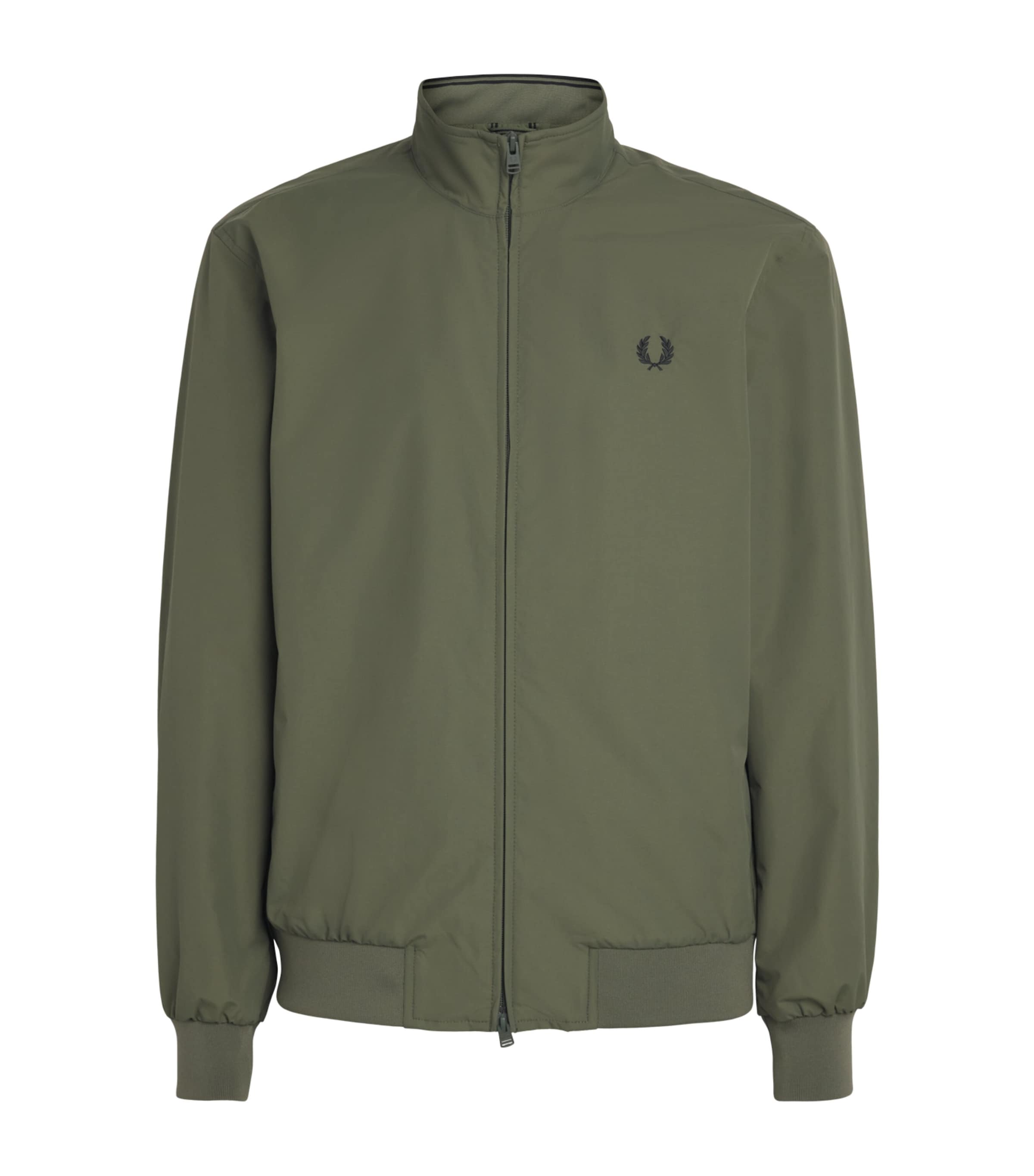 Fred Perry Mens Brentham Jacket Laurel Wreath Gr Image 1