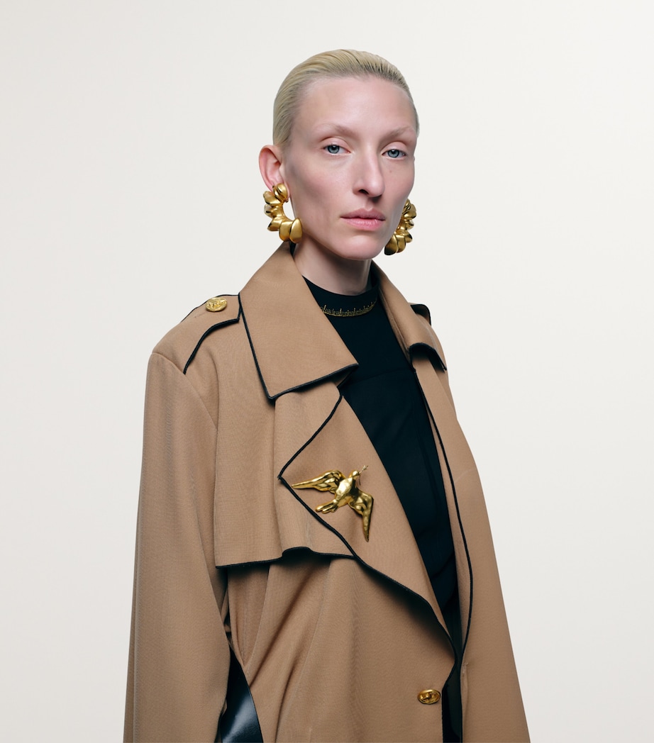 Dove Brooch 001GOLD Image 3