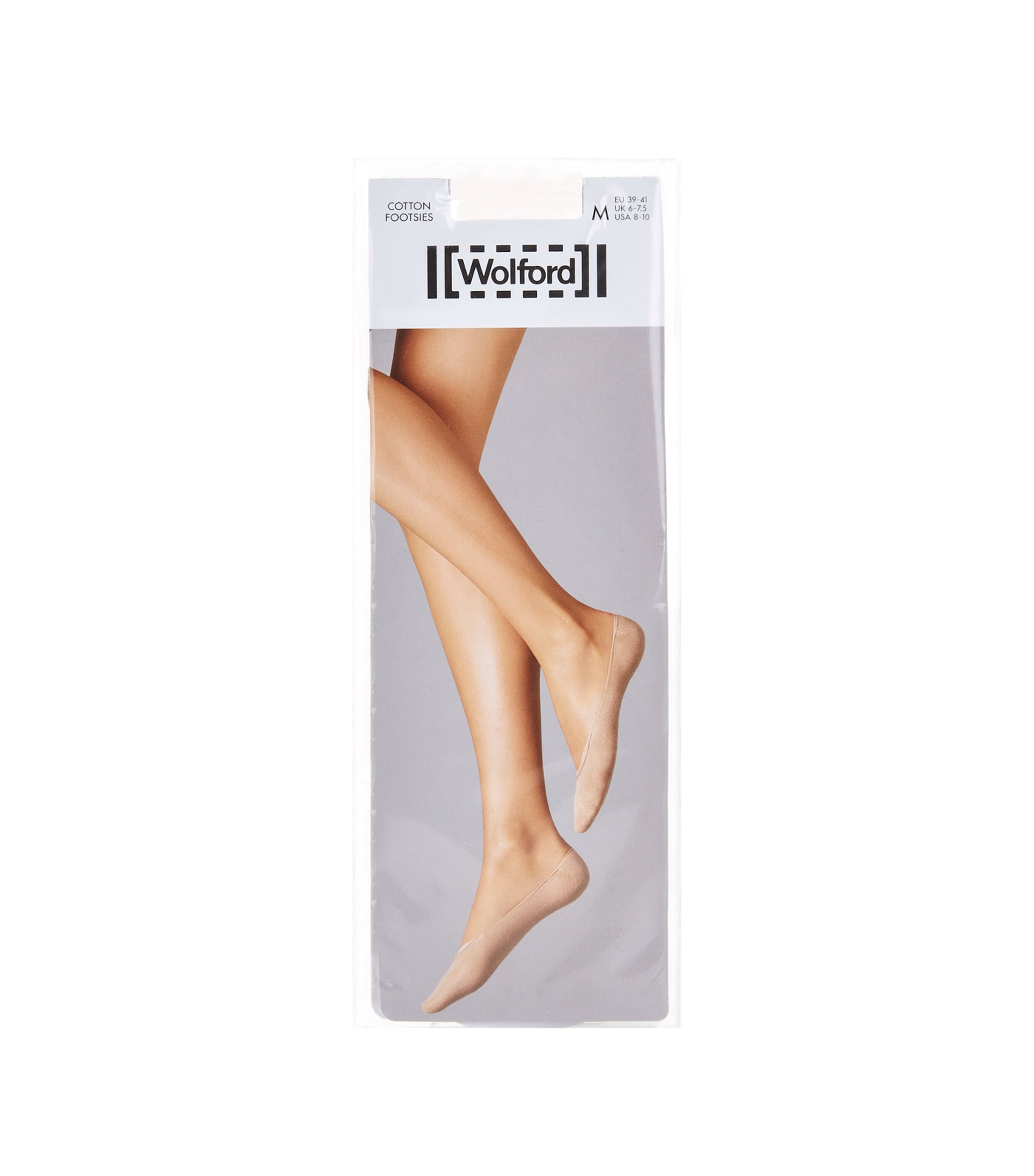 Wolford Cotton Footsies In Neutral