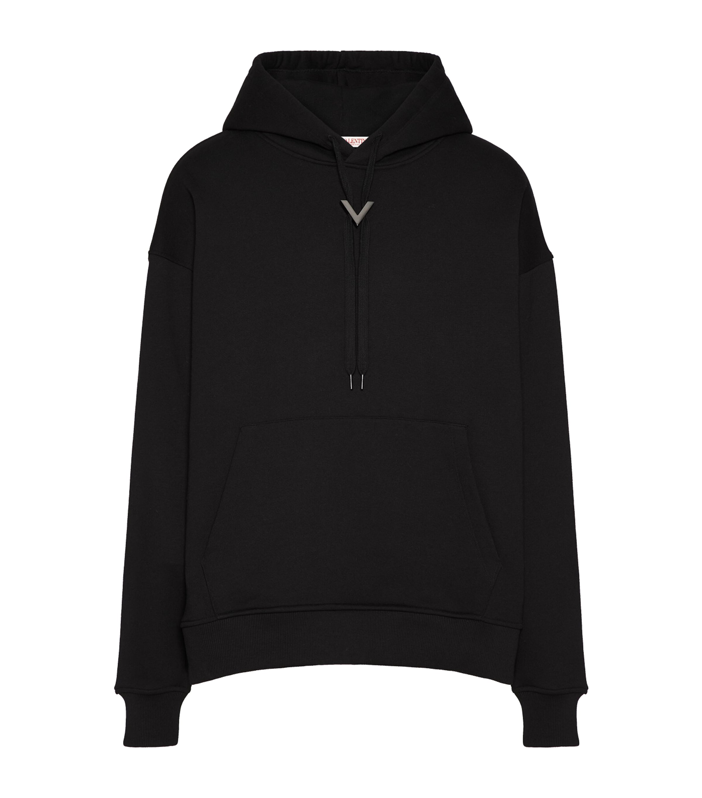 スウェット・トレーナー VALENTINO Valentino 'V Detail' hoodie Valentino Cotton V-Detail Hoodie | Harrods US