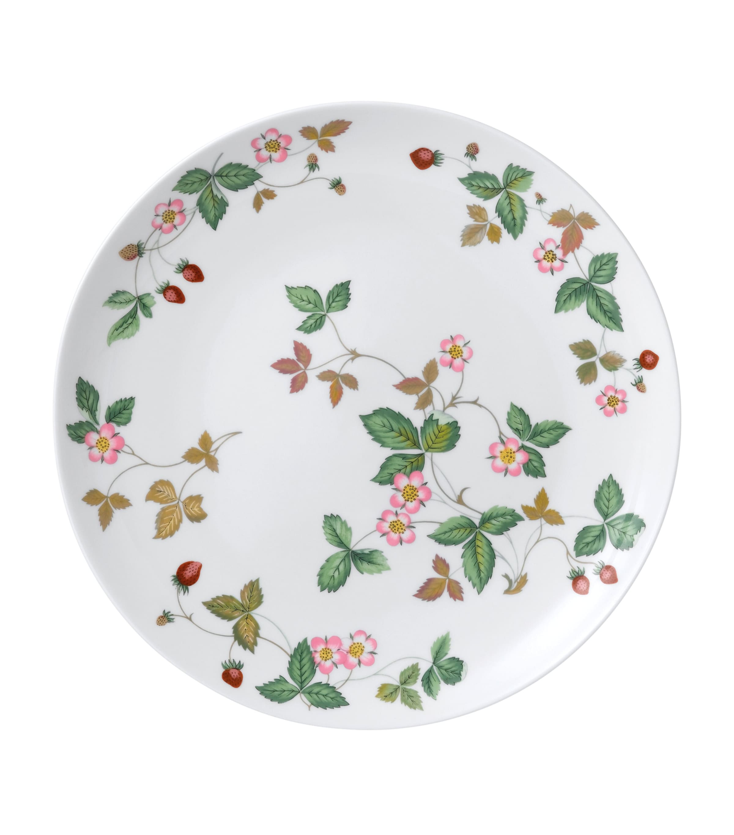 Wedgwood Wild Strawberry 9" Coupe Plate