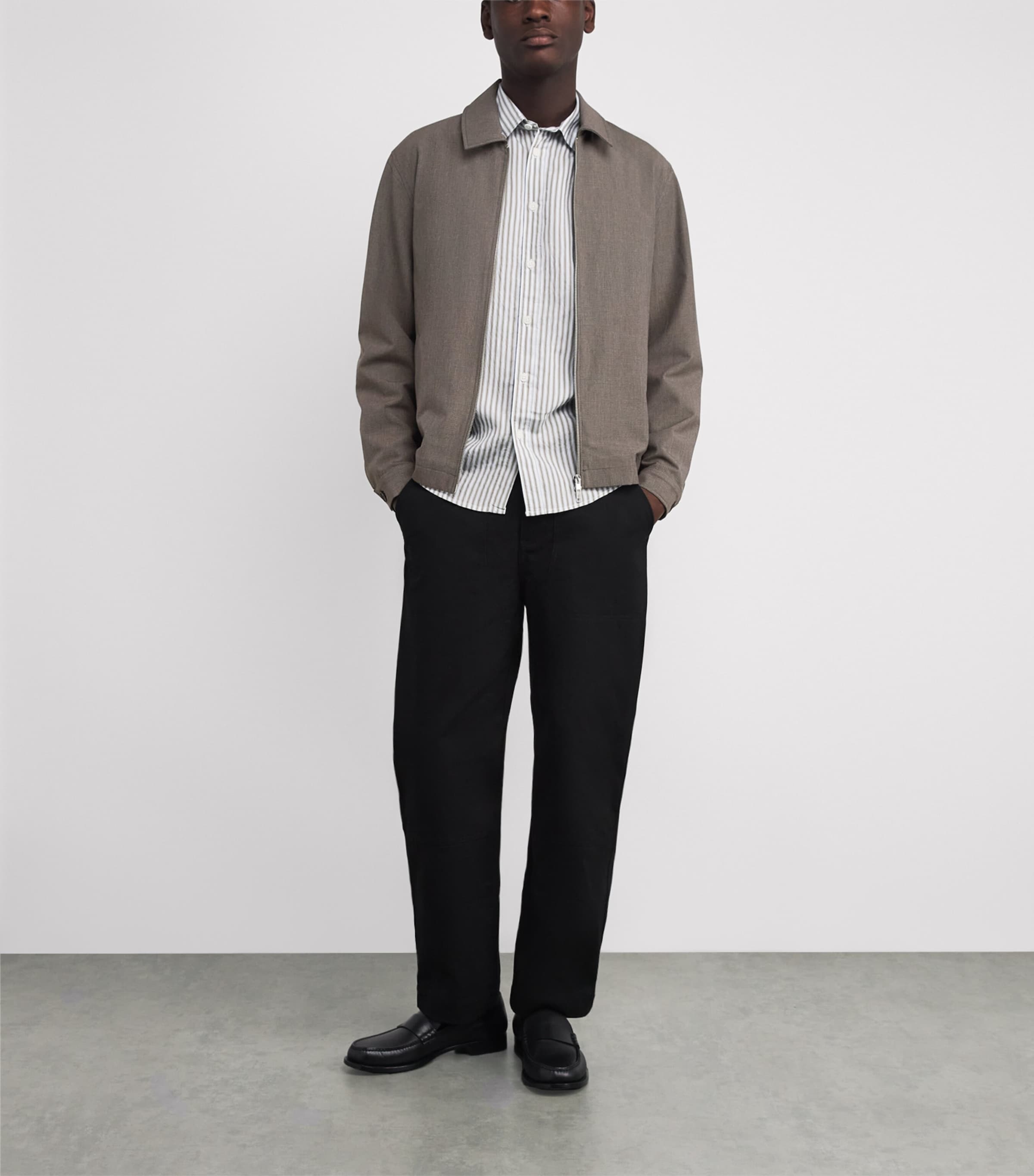 Micro Puppytooth Check Eldon Jacket BROWN Image 2