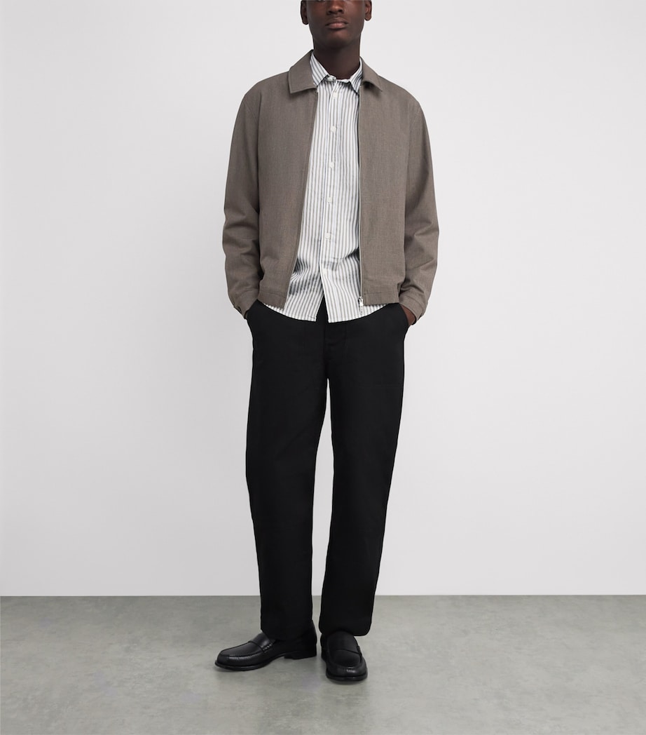 Micro Puppytooth Check Eldon Jacket BROWN Image 2