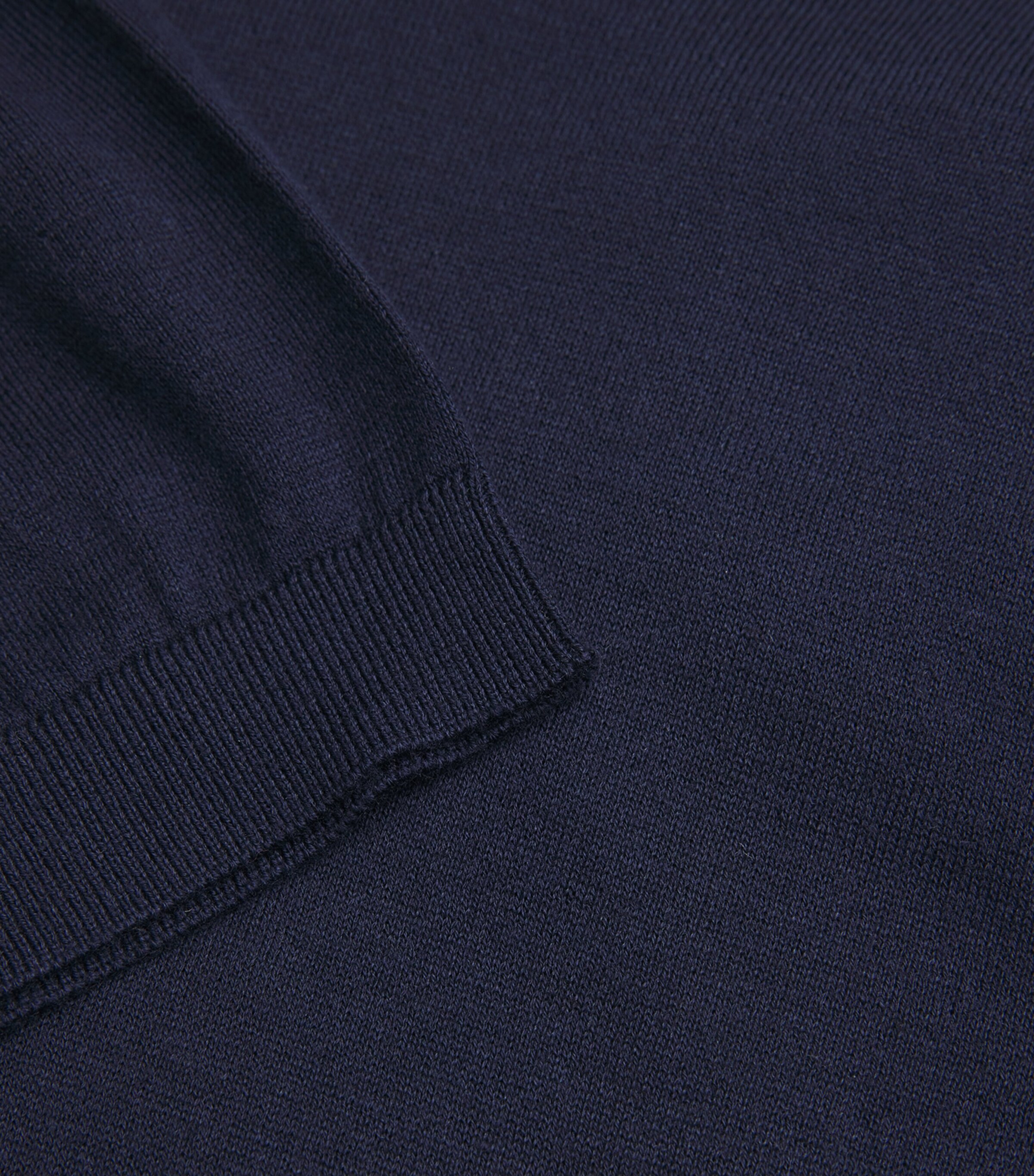 John Smedley Mens Cotton-Cashmere Coulter T-Shirt Eclipse Image 5