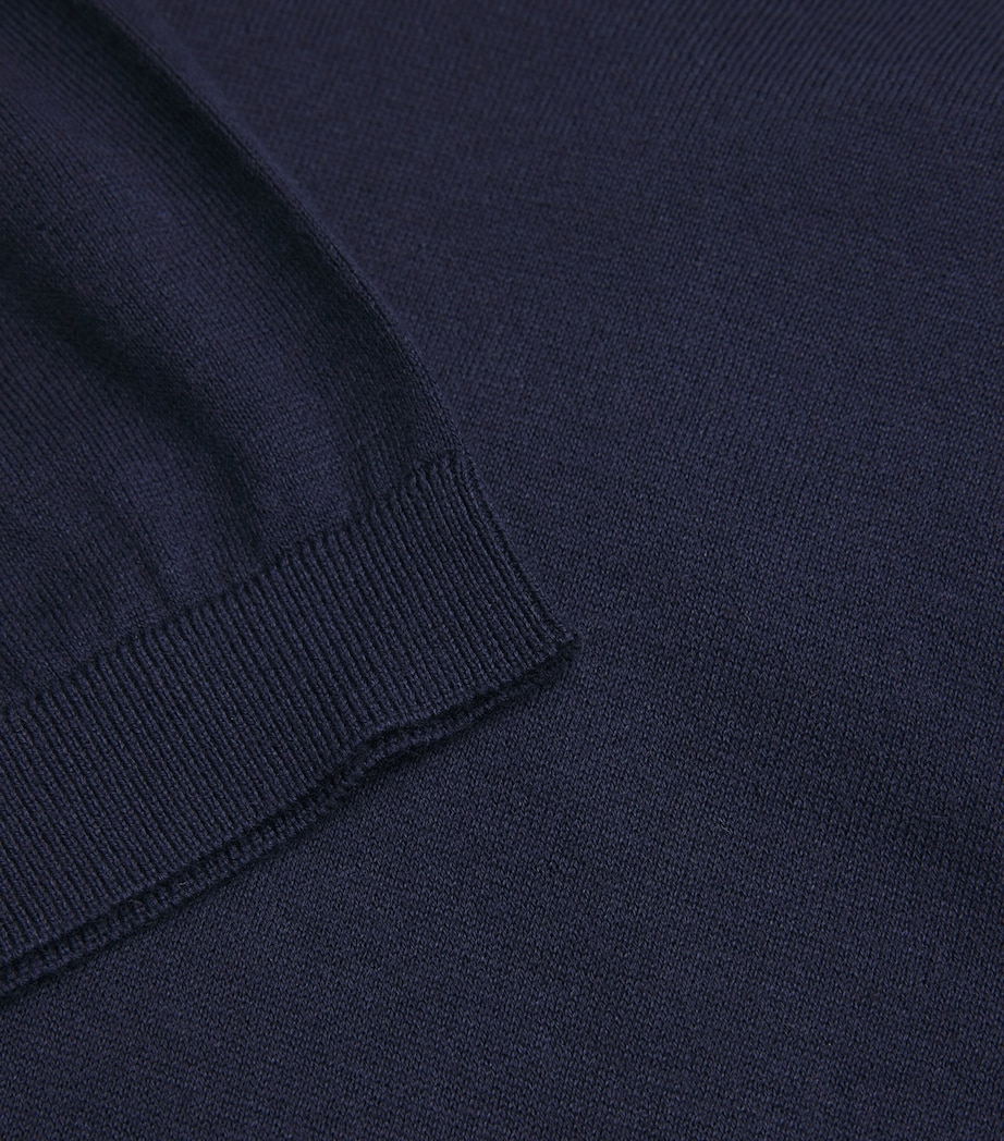 Cotton-Cashmere Coulter T-Shirt  ECLIPSE Image 5