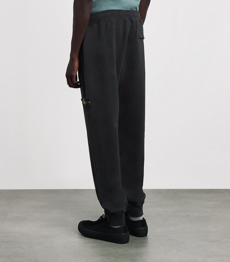 Stone Island Mens Cotton Compass Sweatpants Image 5