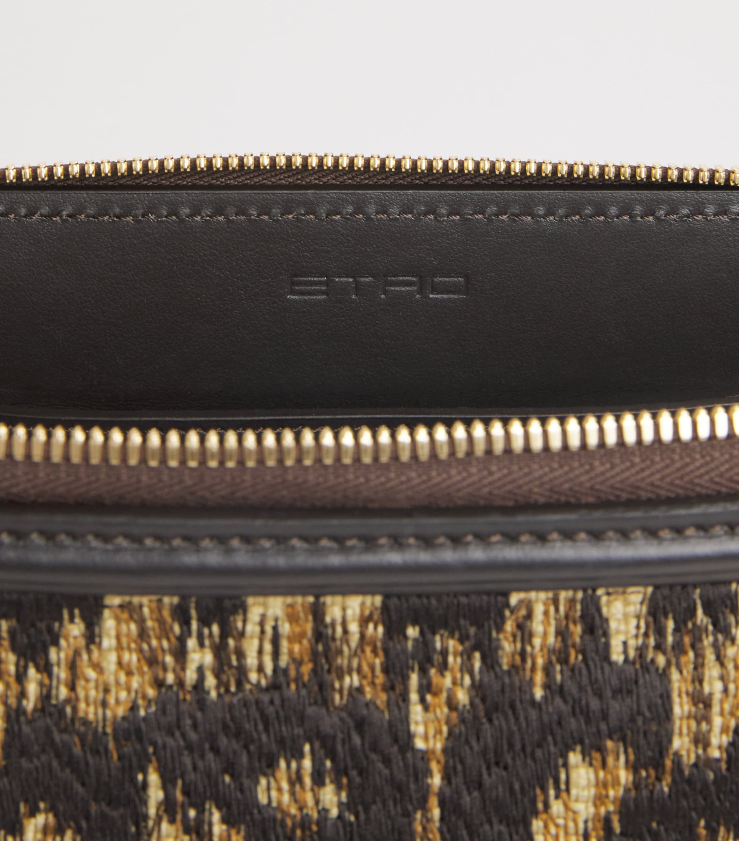 Etro Raffia Embroidered Doc Cross-Body Bag Image 6
