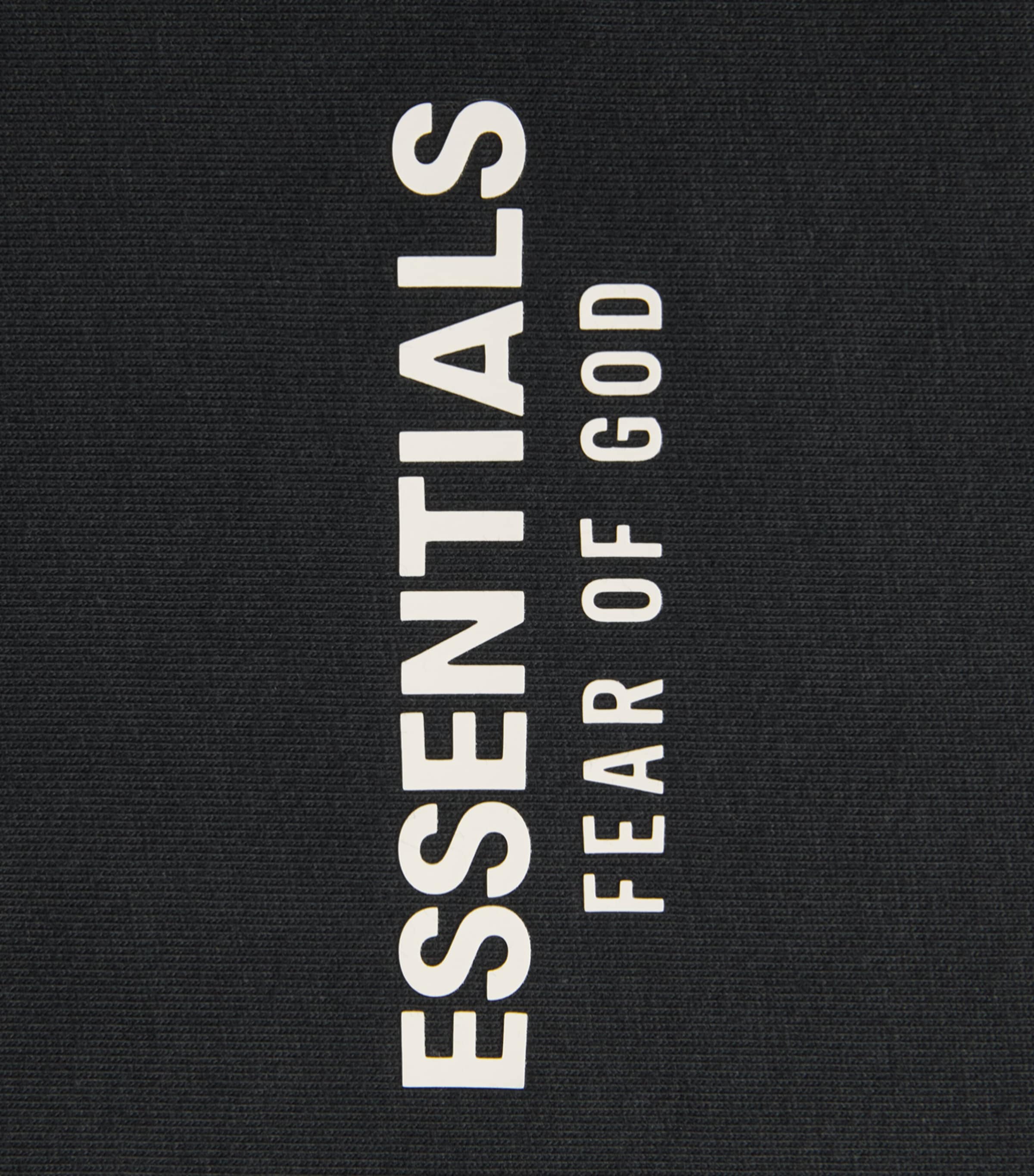 FEAR OF GOD ESSENTIALS Mens Classic Fit T-Shirt Vintage Black Image 6