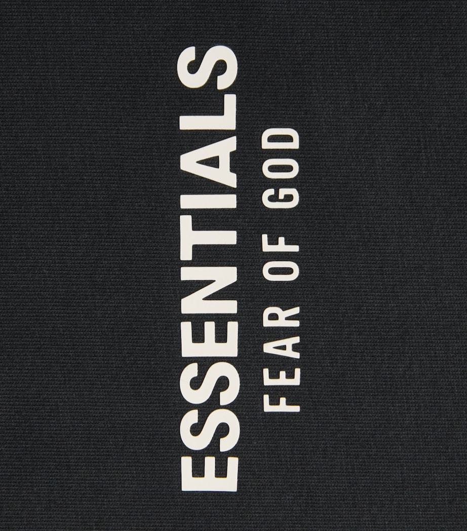 FEAR OF GOD ESSENTIALS Mens Classic Fit T-Shirt Vintage Black Image 6