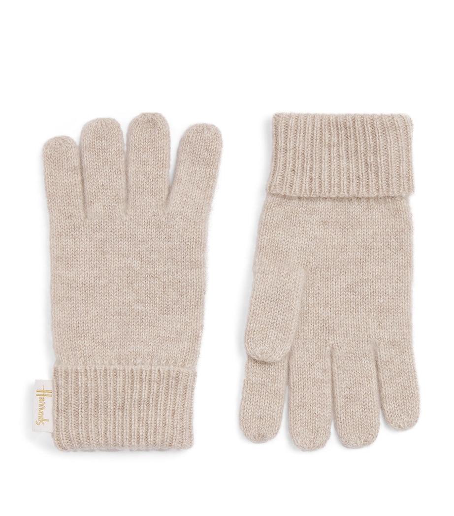 Cashmere Gloves OATMEAL Image 1