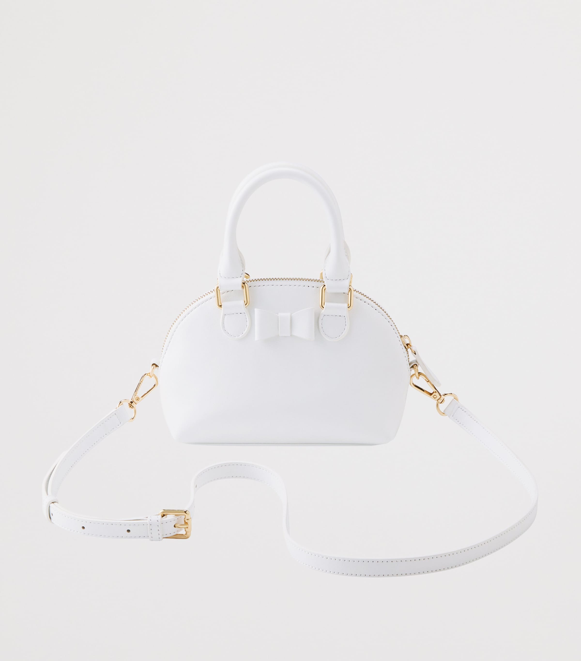 Miki House Leather Chieco Saku Top-Handle Bag Image 4