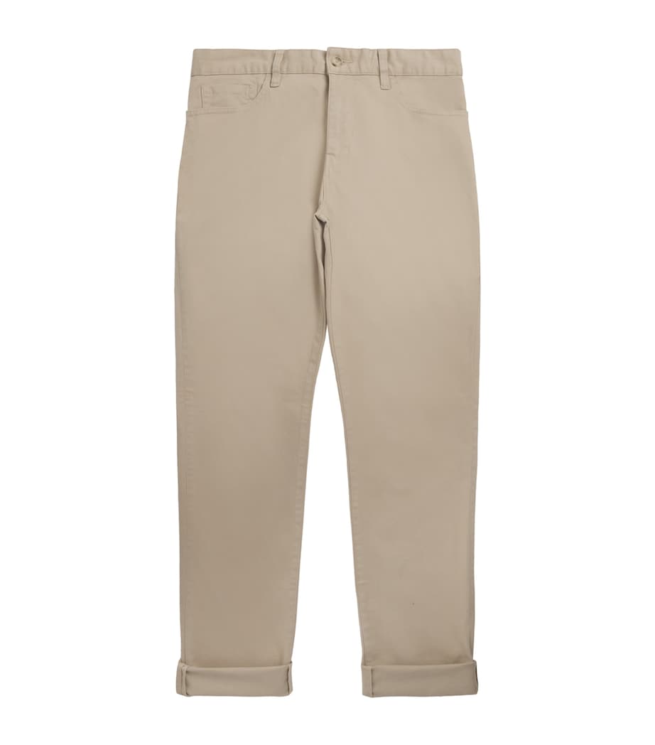 Vince Mens Stretch-Cotton Twill Dylan Trousers Cahuenga Khaki Image 1