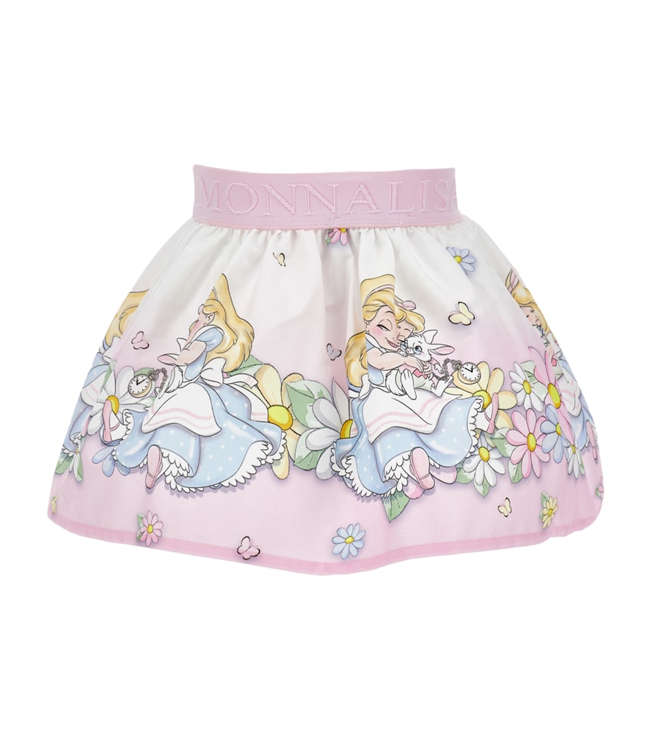 x Alice in Wonderland Cotton Skirt (3 Months - 3 Years) BIANCO+ROSAFAIRYTALE Image 1
