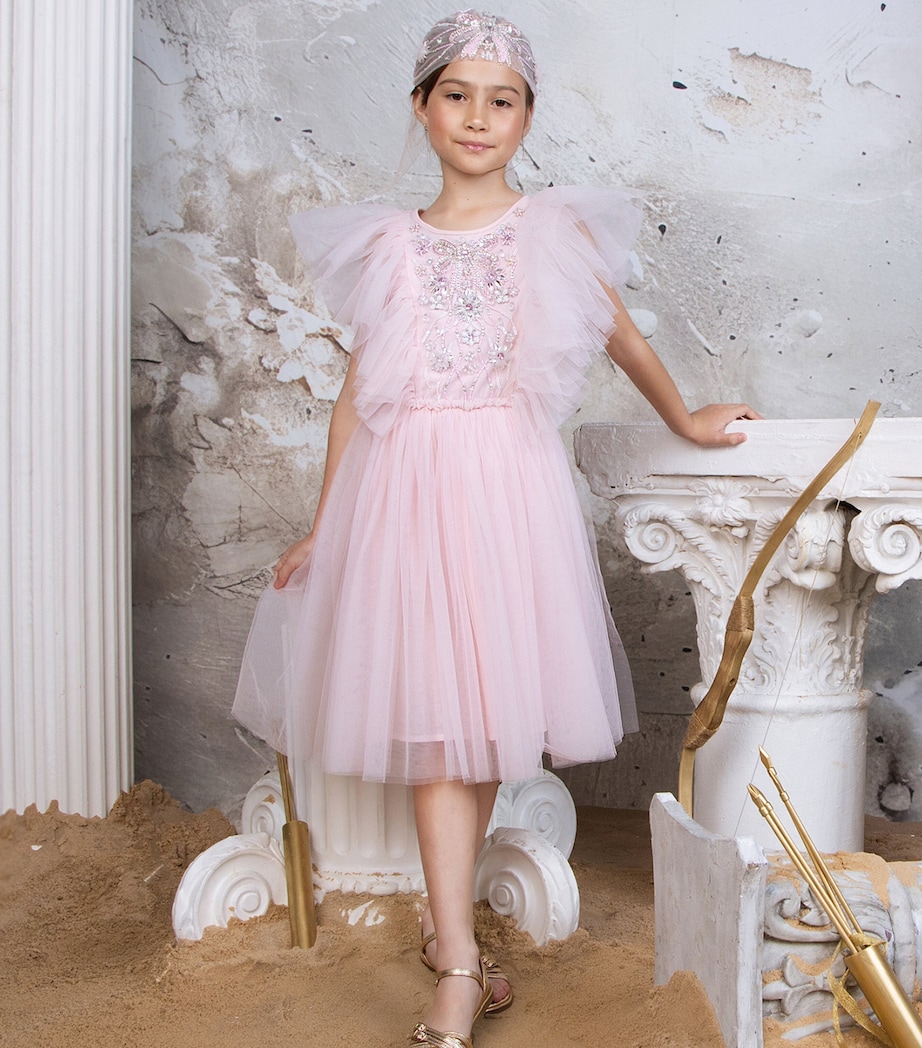 Tutu Du Monde Embellished Neptune’s Jewel Dress (2-11 Years) Satin Bow Image 2
