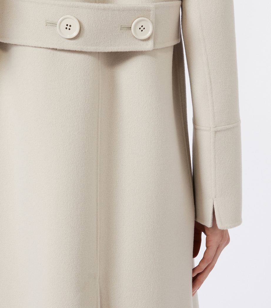 Virgin Wool Coat SAND Image 5