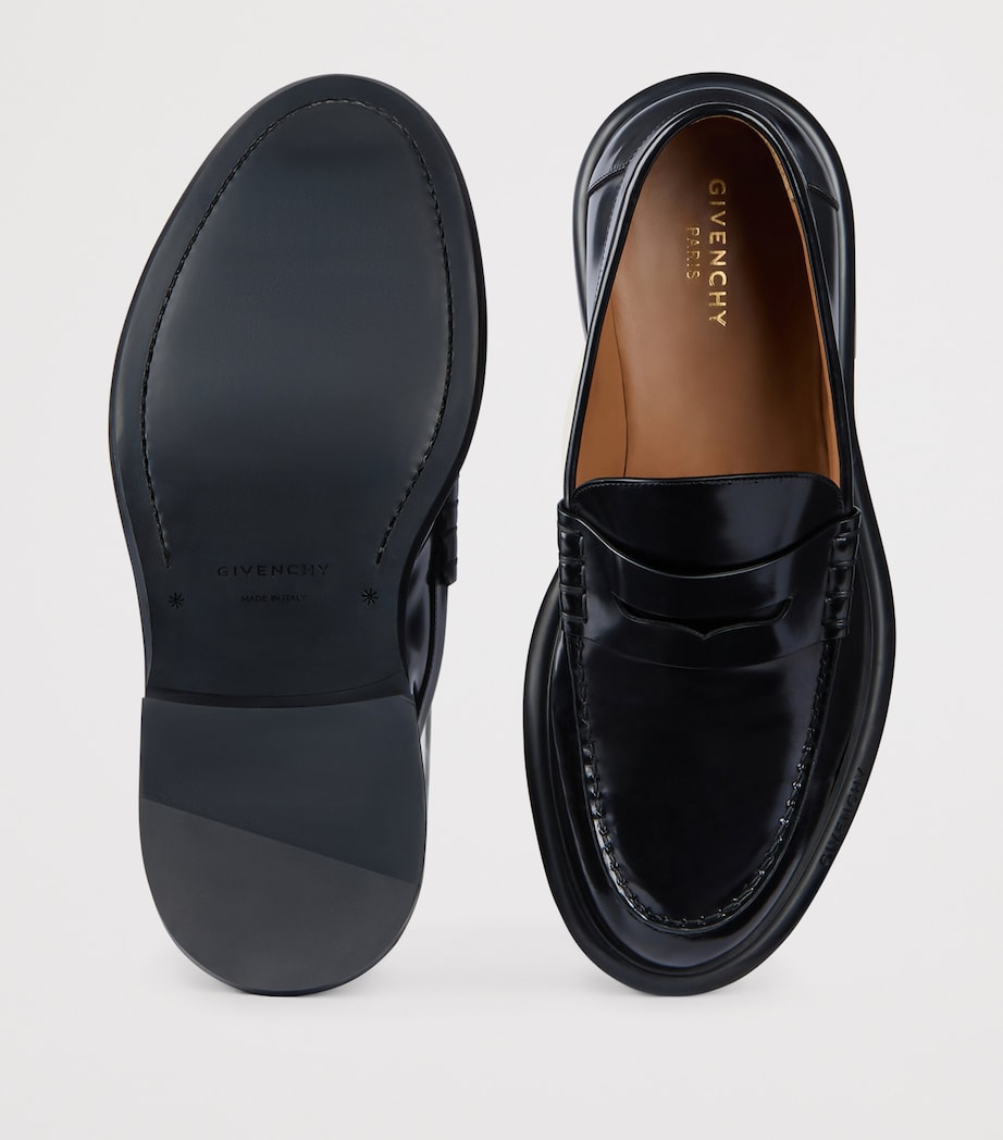 Patent Leather Loafers BLACK Image 5