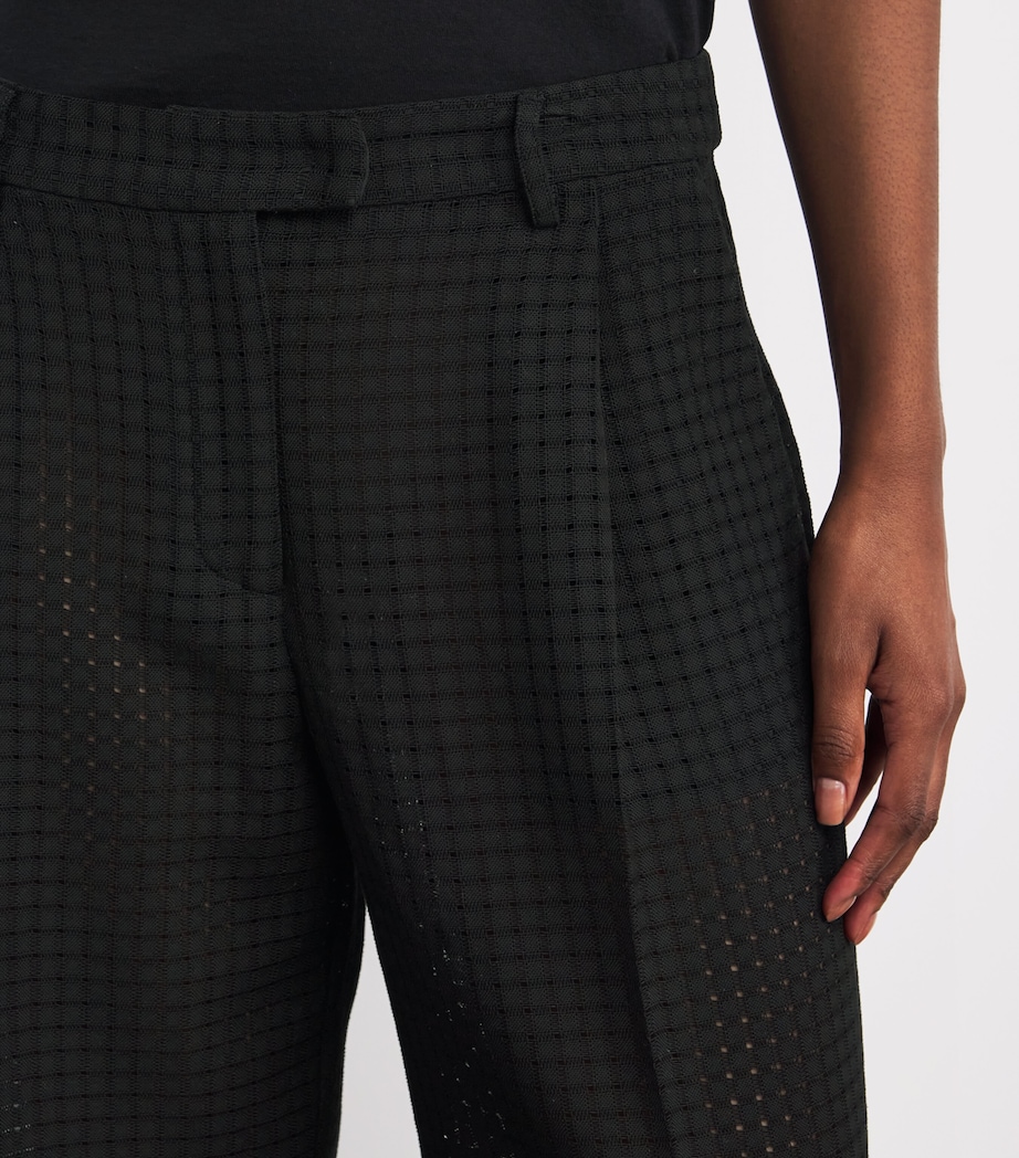 Crochet La Scala Trousers BL01 SOLID Image 6