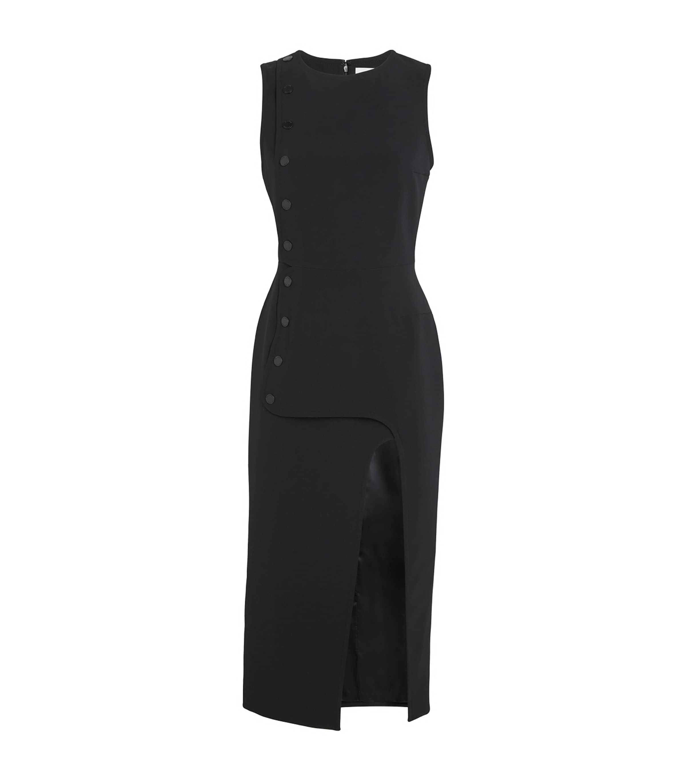 Embellished Midi Dress BLACK Image 1
