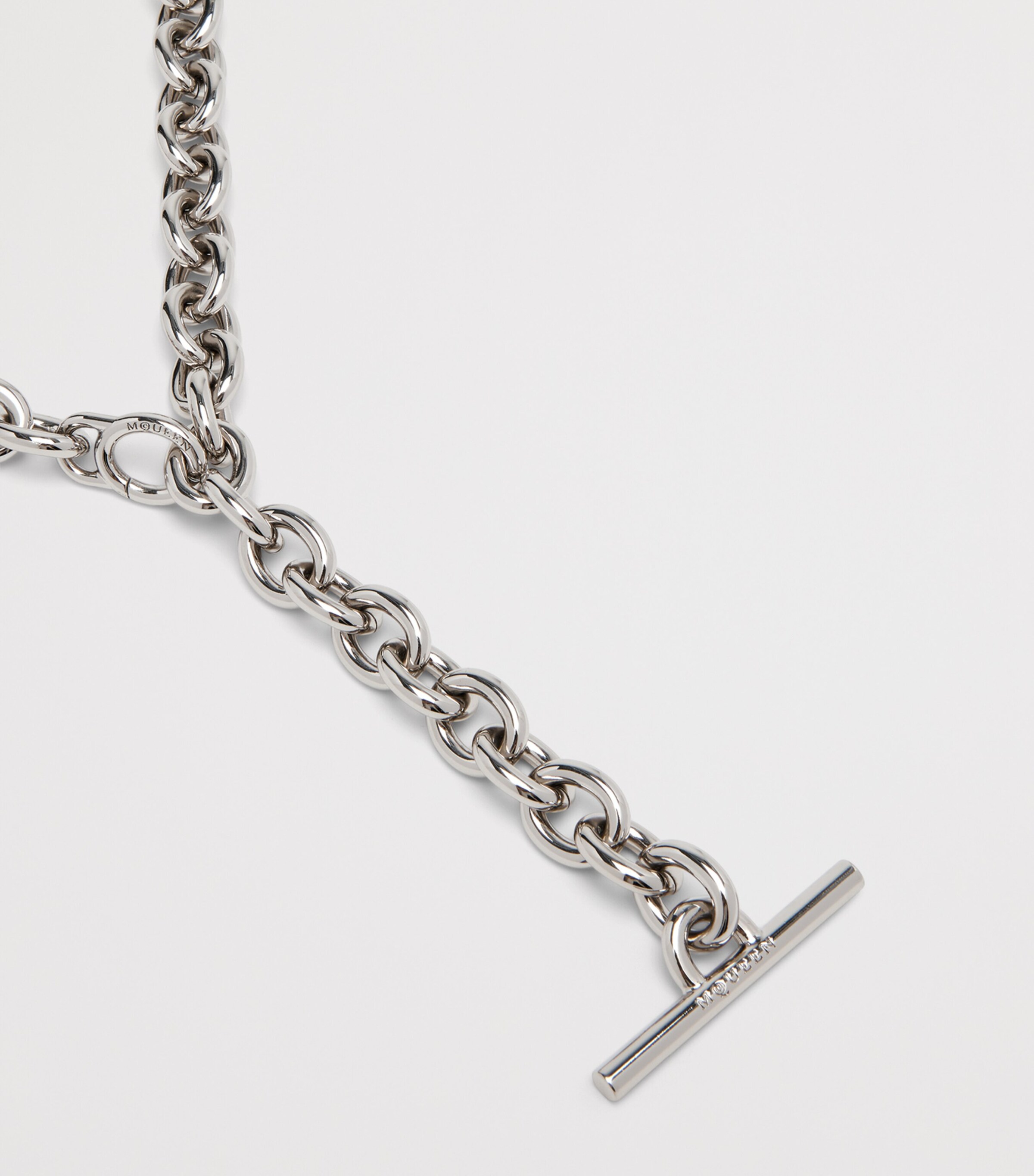 McQueen T-Bar Chain Belt Image 4