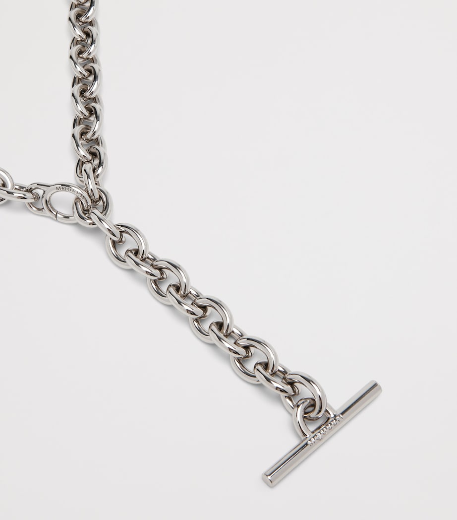 McQueen T-Bar Chain Belt Image 4