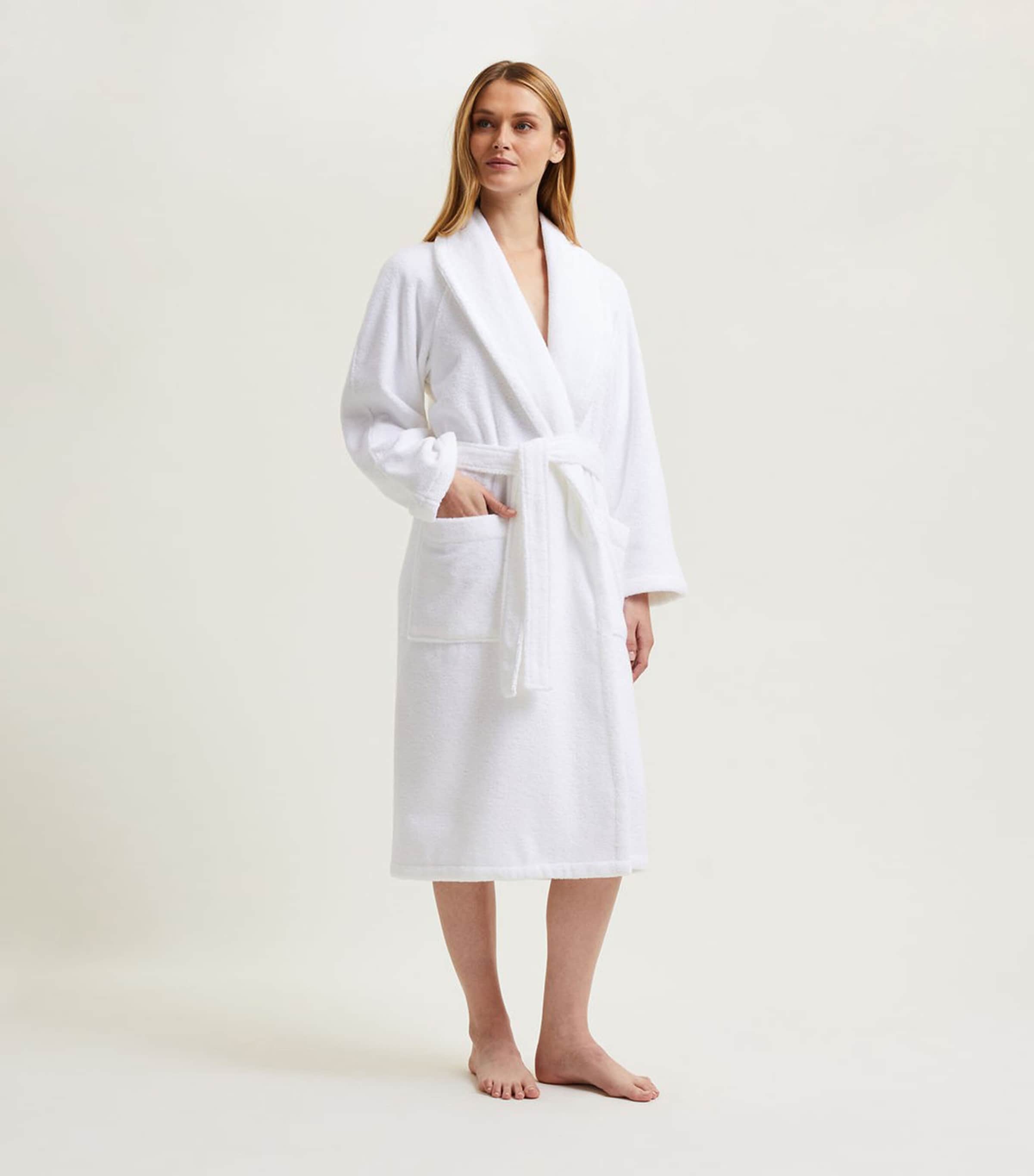 Yves Delorme Womens Étoile Bathrobe (Large) Image 2