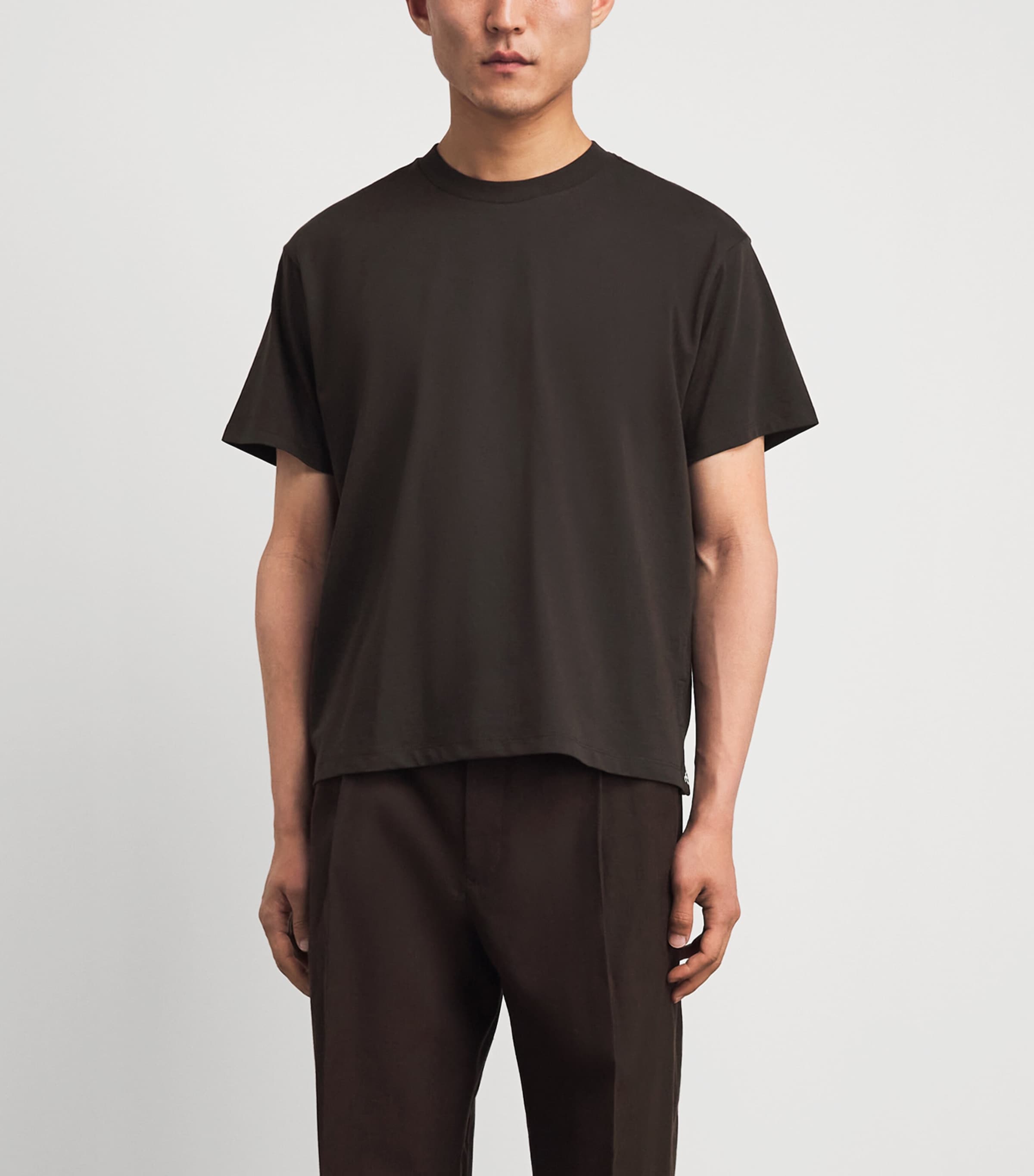 Rag & Bone Mens Cotton Jacob T-Shirt Brown Image 4