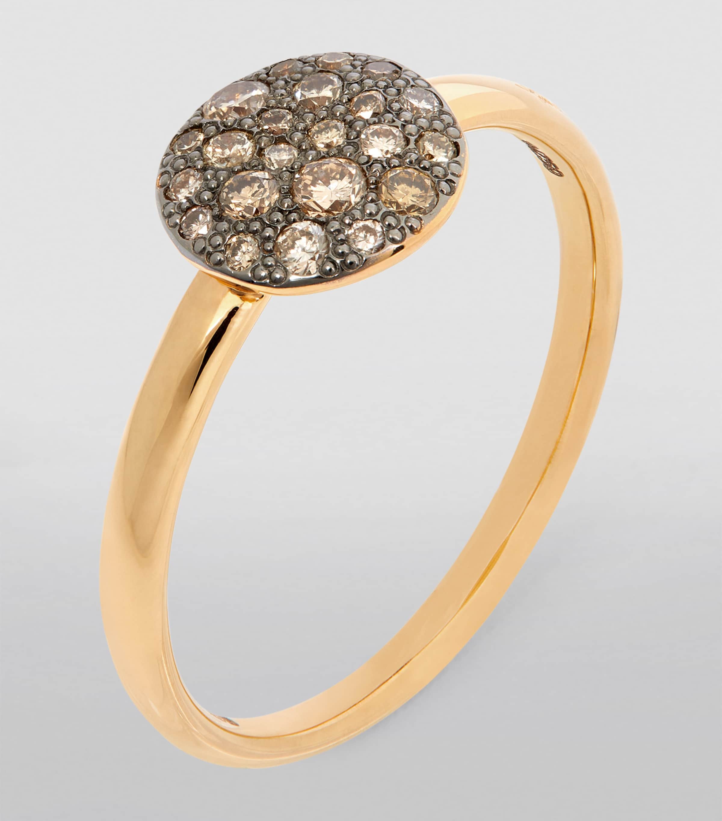 Rose Gold and Diamond Sabbia Ring DBR00 Image 2