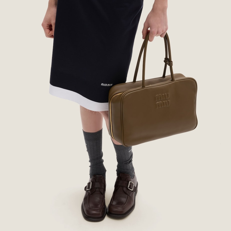 Leather Beau Shoulder Bag F0244 Image 2