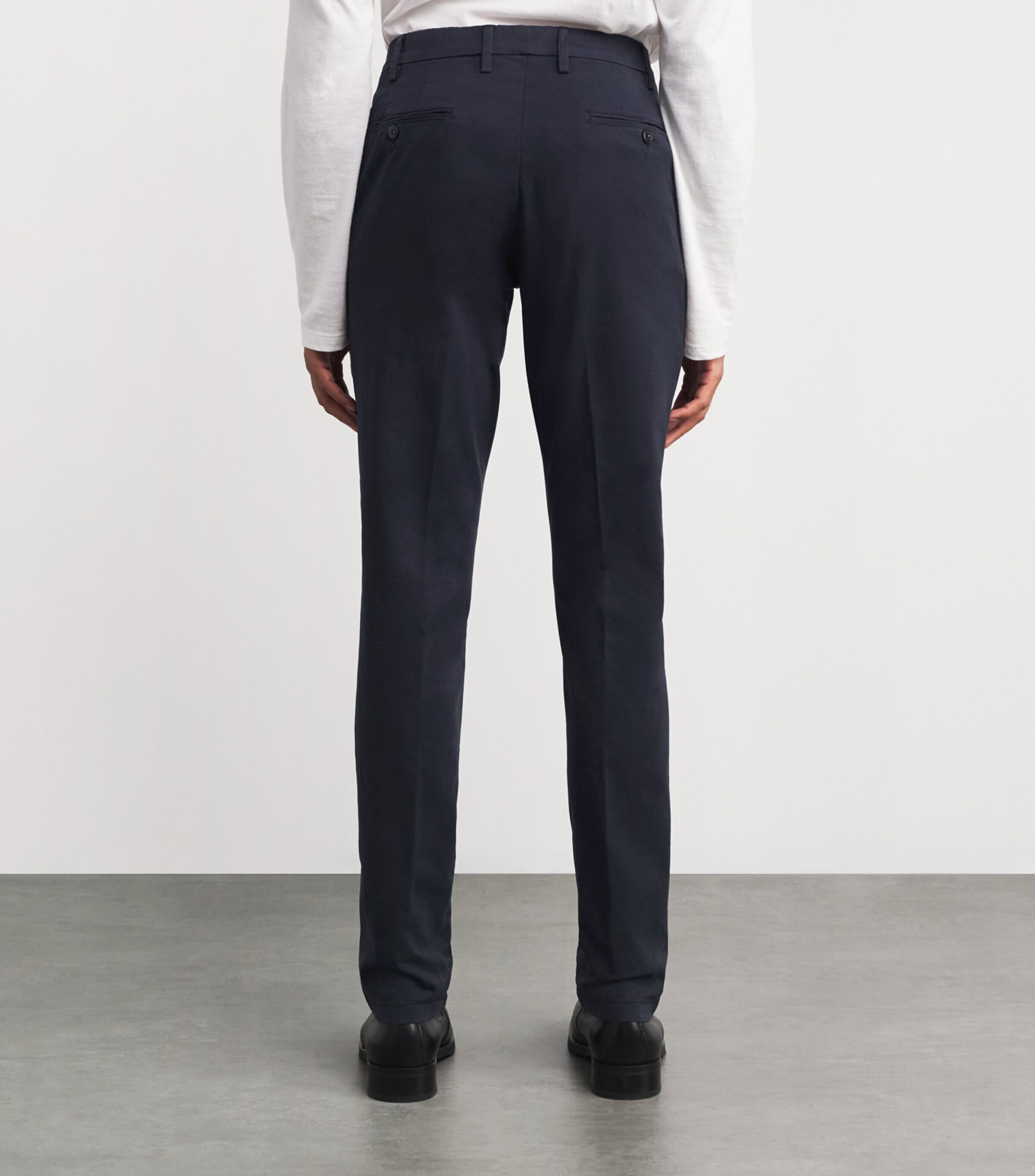 Stretch-Cotton Straight Chinos 306 Image 4